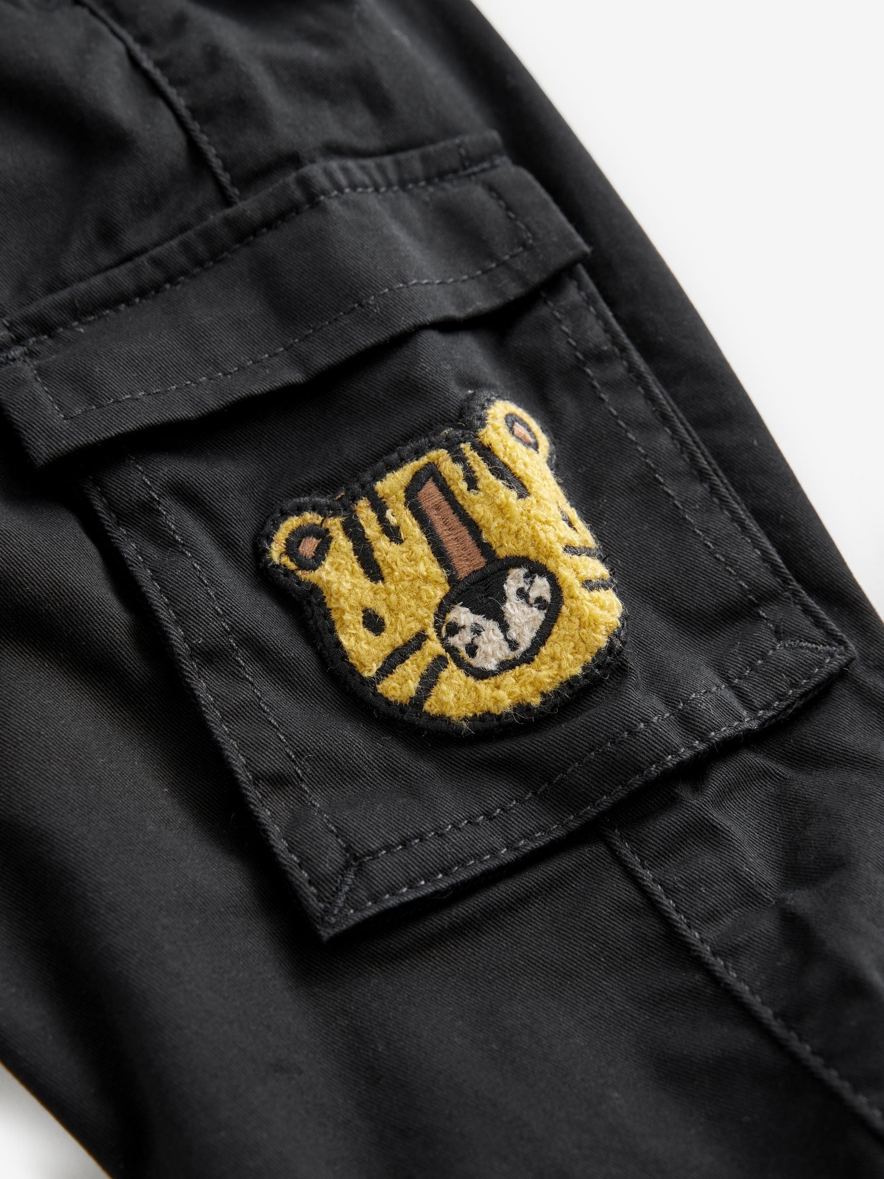 Black Tiger Cargo Trousers (3mths-7yrs)