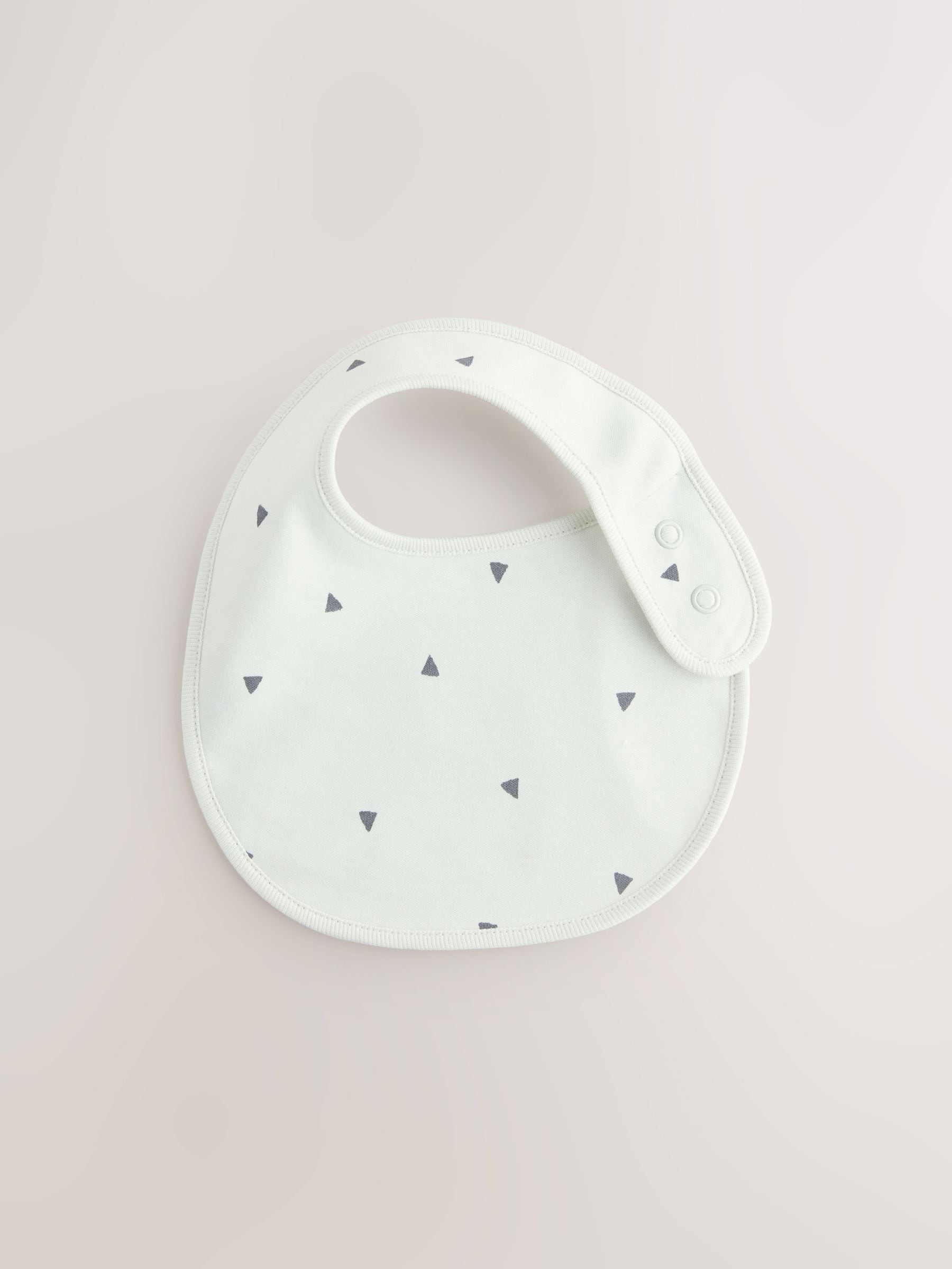 Black/White Baby Regular 100% Cotton Bibs 3 Pack