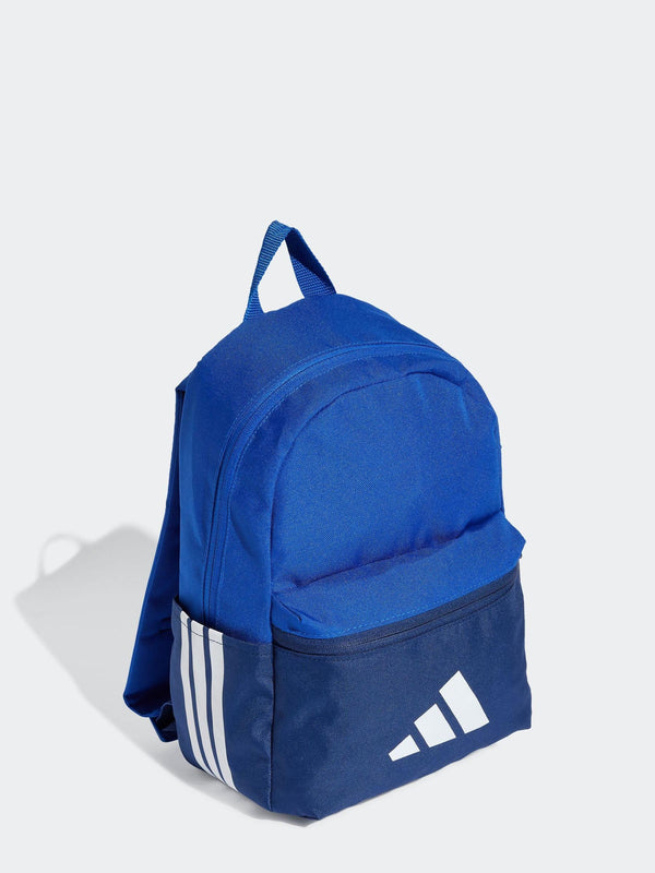 adidas Blue 3 Bar Kids Backpack