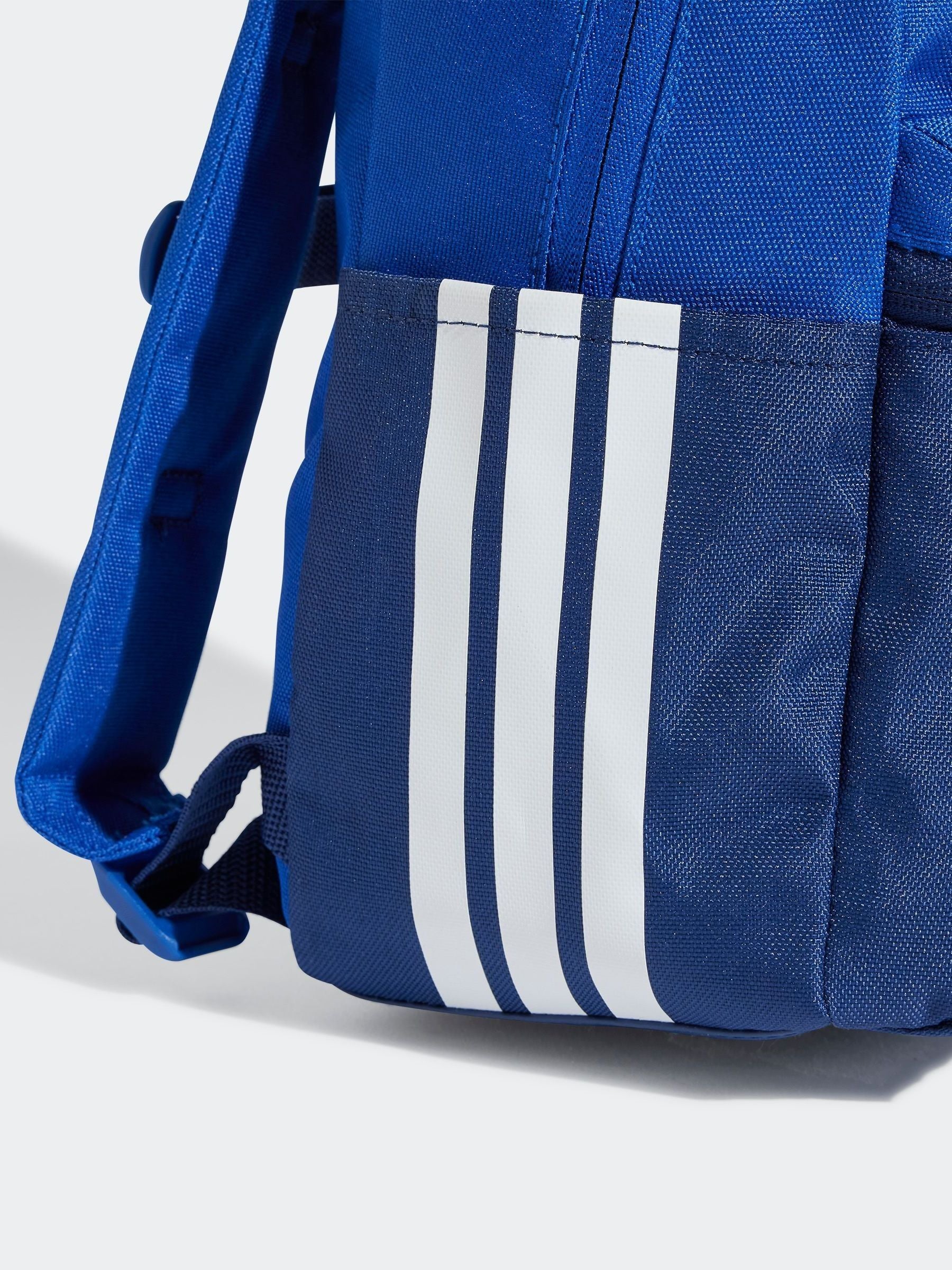 adidas Blue 3 Bar Kids Backpack