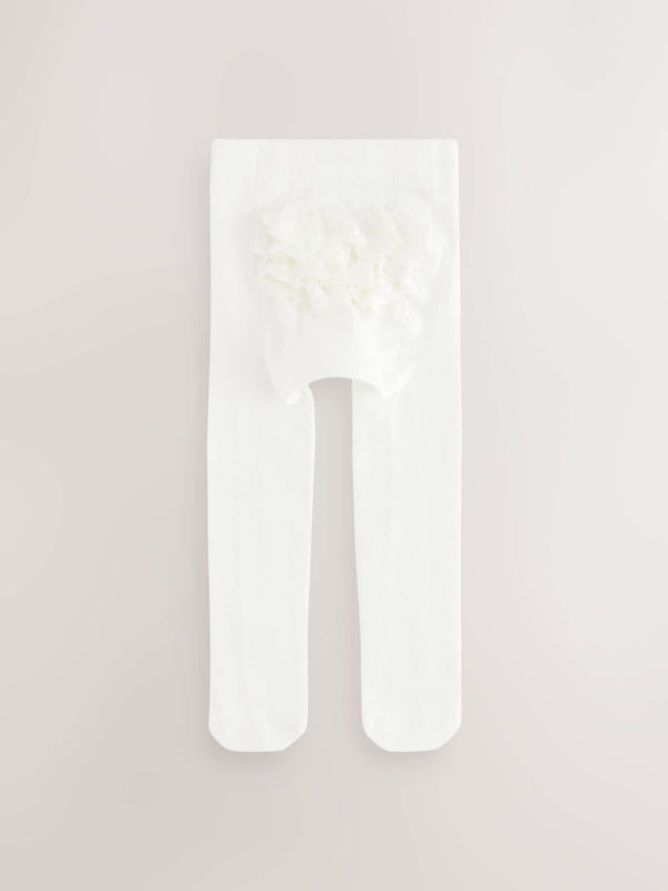 White Baby Occasion Tights 1 Pack (0mths-2yrs)