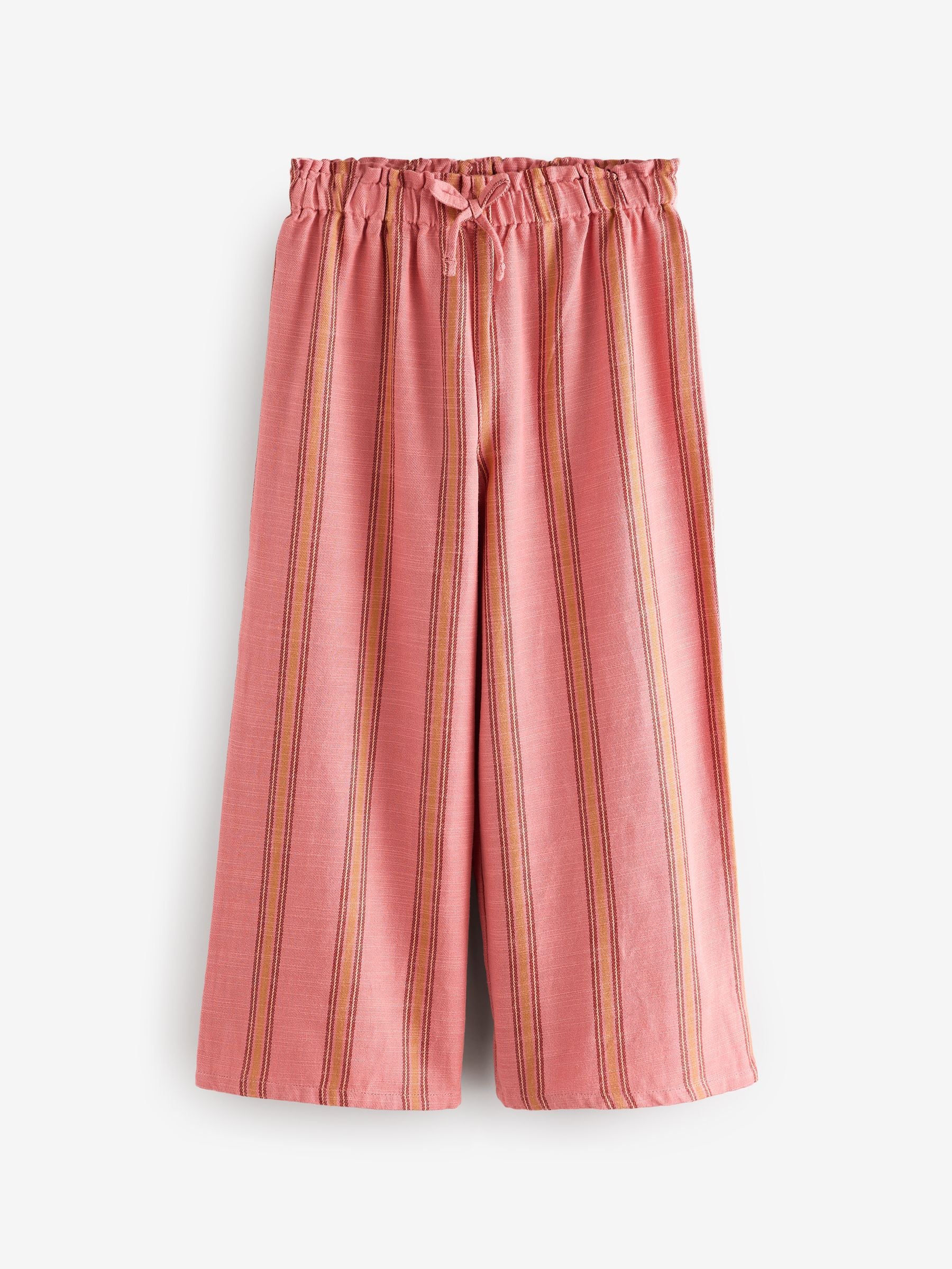 Pink Stripe Wide Leg Trousers (3-16yrs)