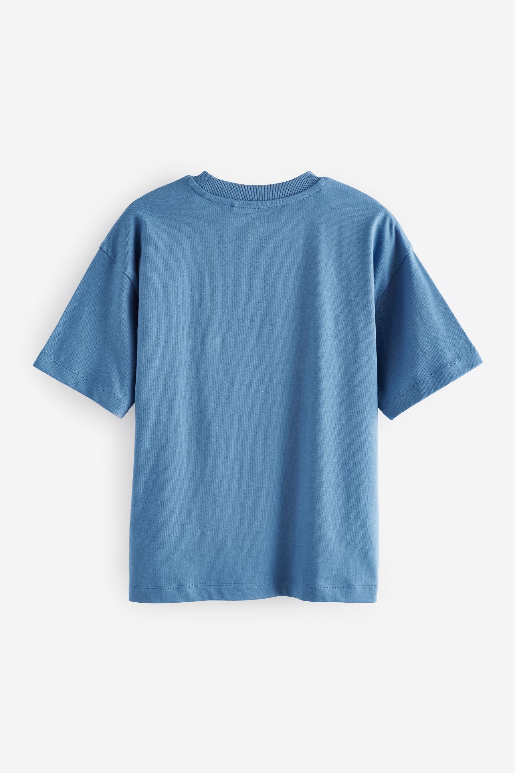 Blue Game On Relaxed Fit Short Sleeve Graphic T-Shirt (3-16yrs)