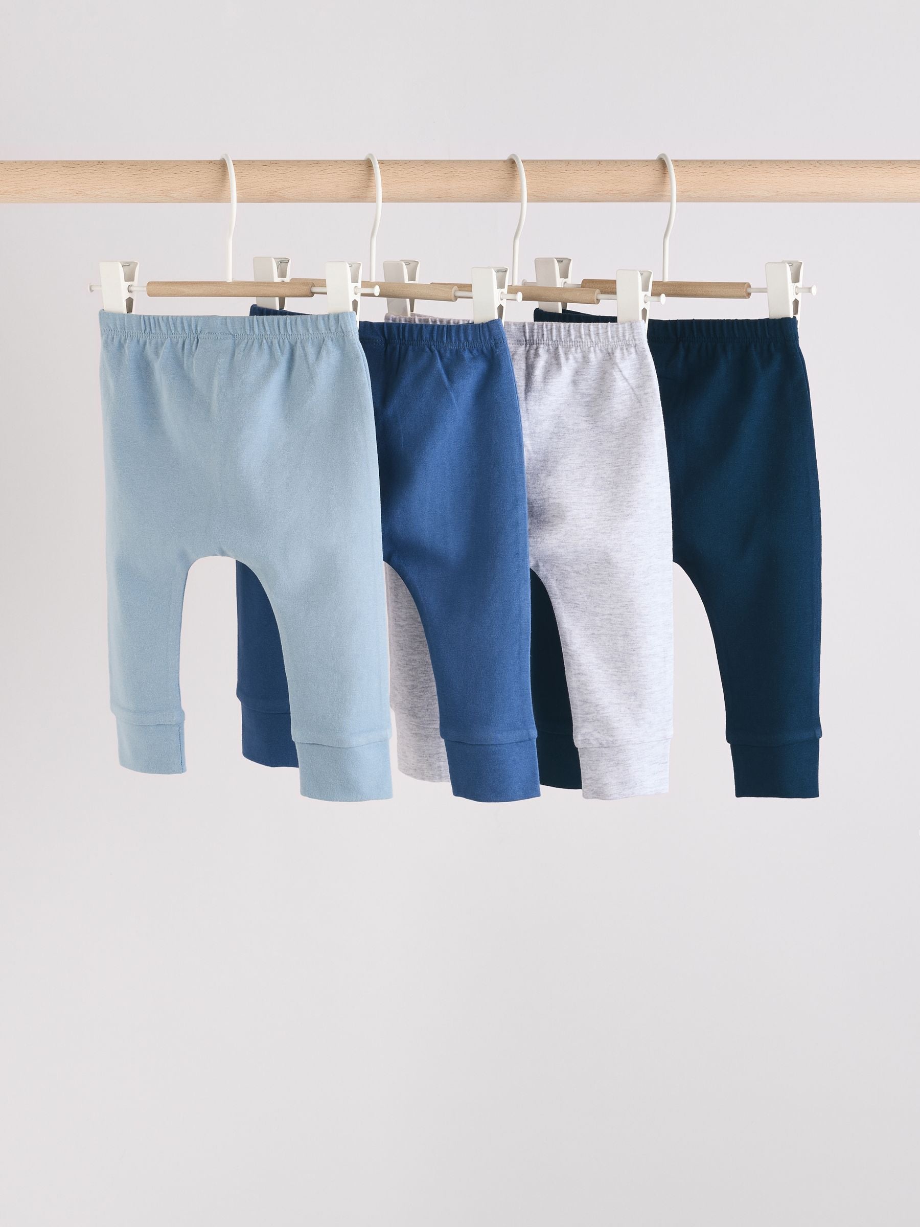 Blue Baby Leggings 4 Pack