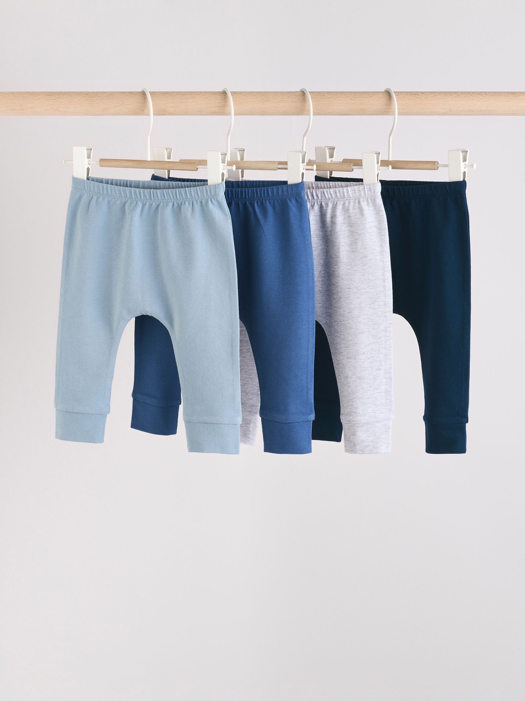 Blue Baby Leggings 4 Pack