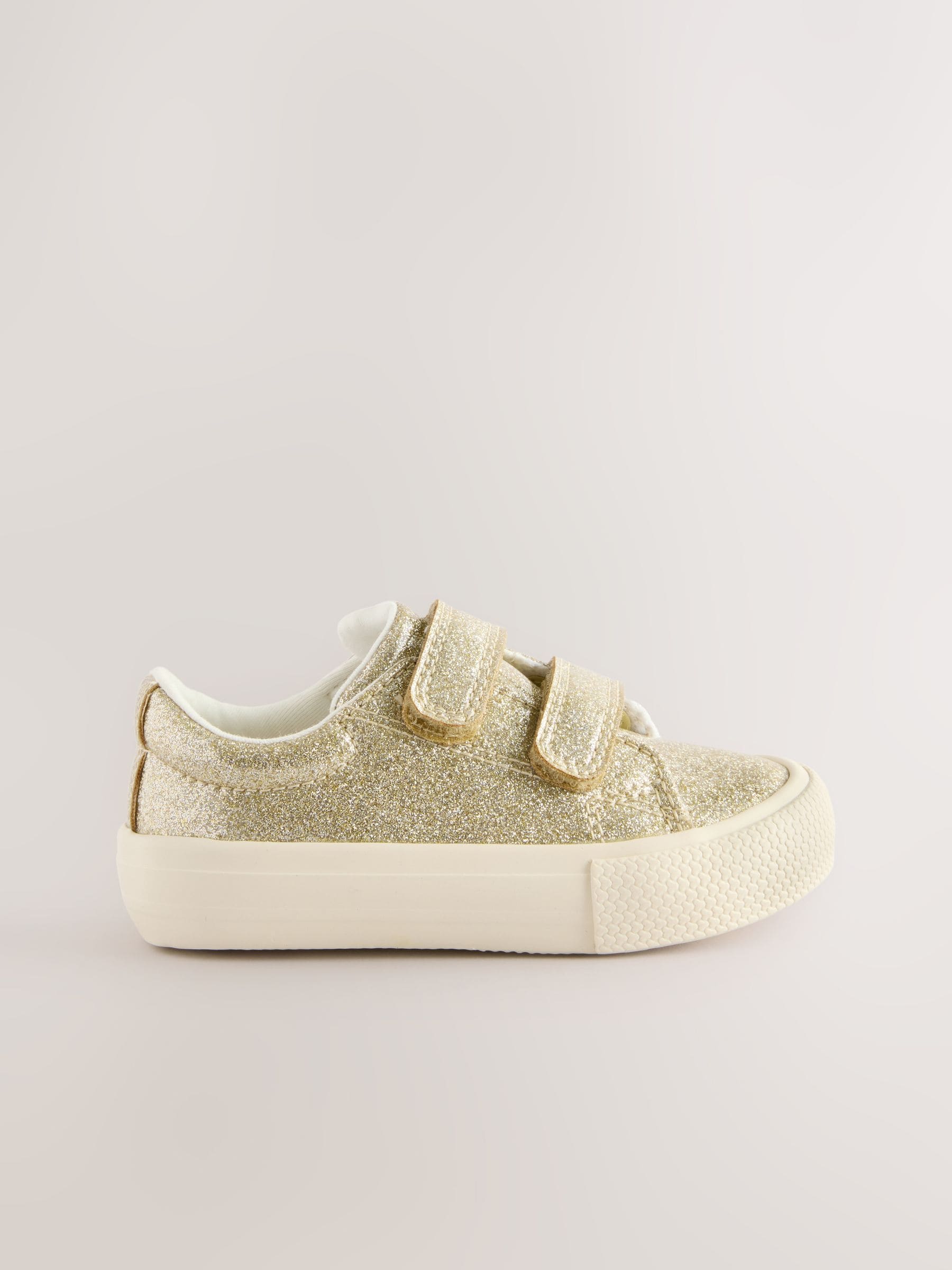 Gold Standard Fit (F) Chunky Trainers With Touch Fastening