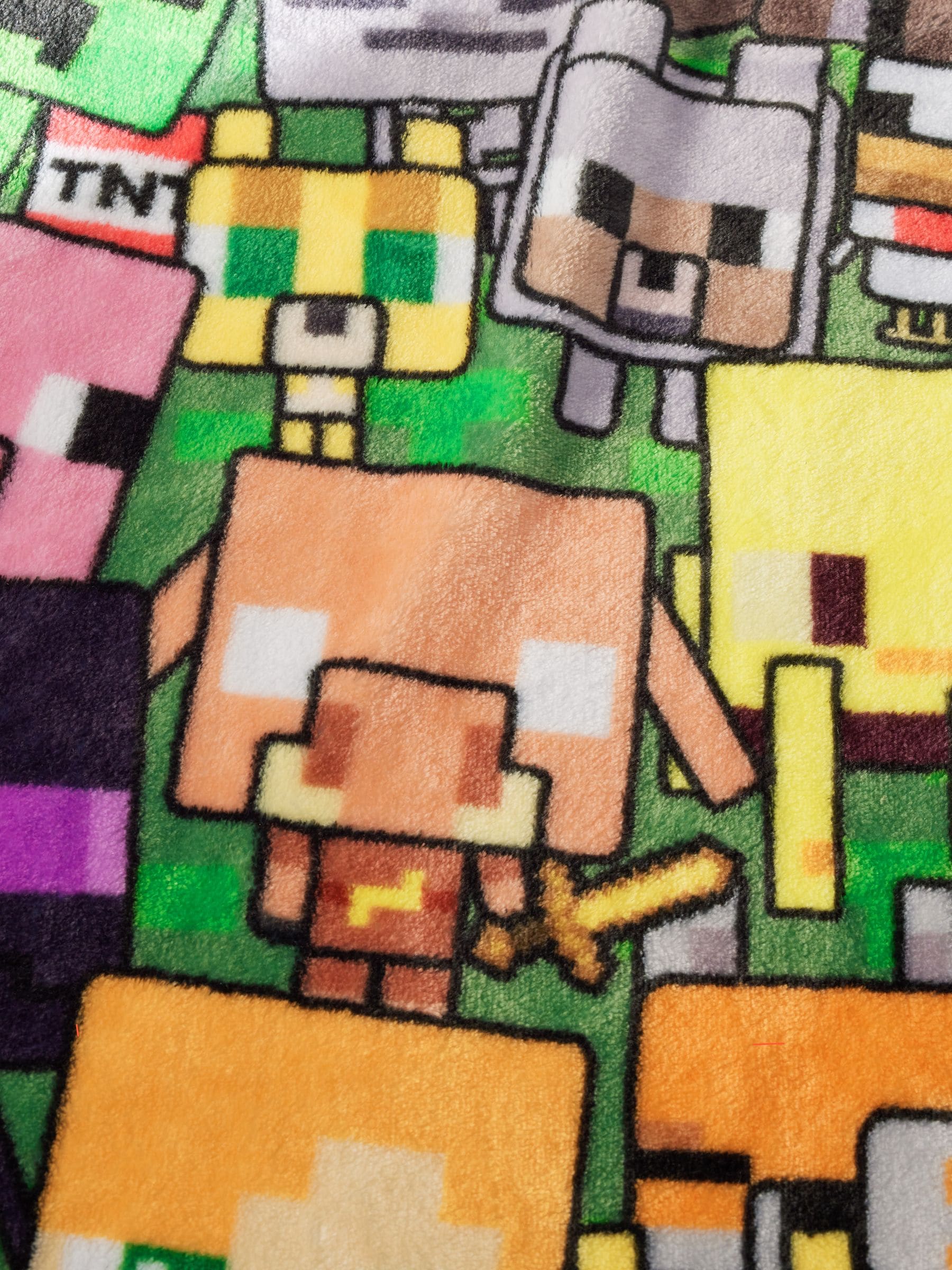 Minecraft Super Soft Fleece Throw Blanket