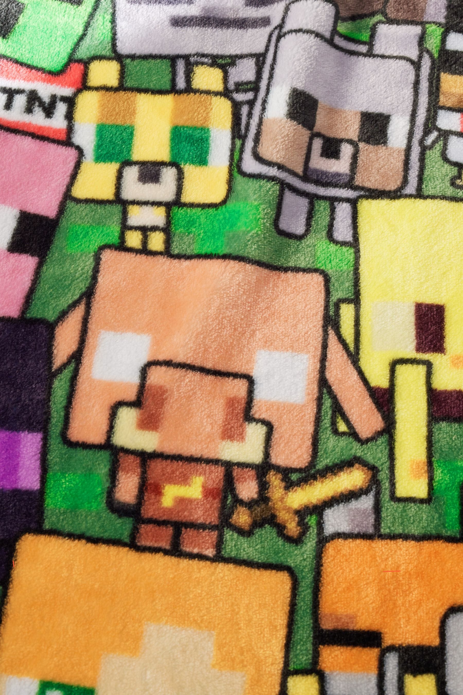 Minecraft Super Soft Fleece Throw Blanket