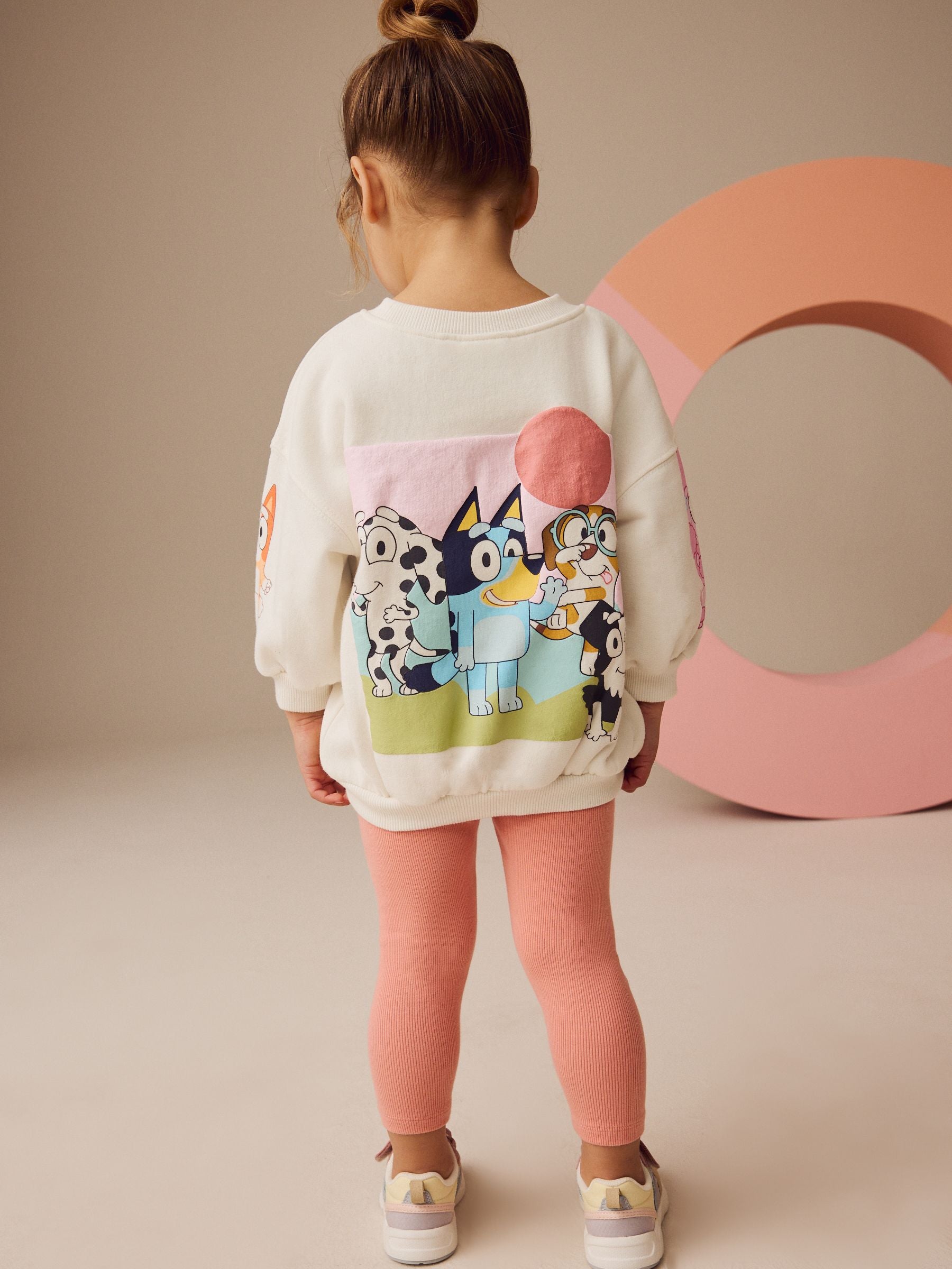 Cream Sweatshirt and Leggings Set (12mths-7yrs)