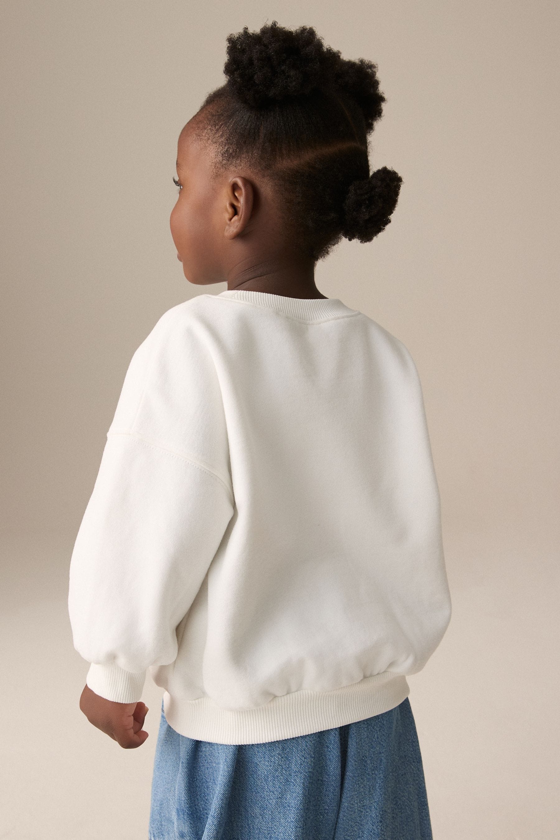 White Fairy Crew Sweatshirt (3mths-7yrs)