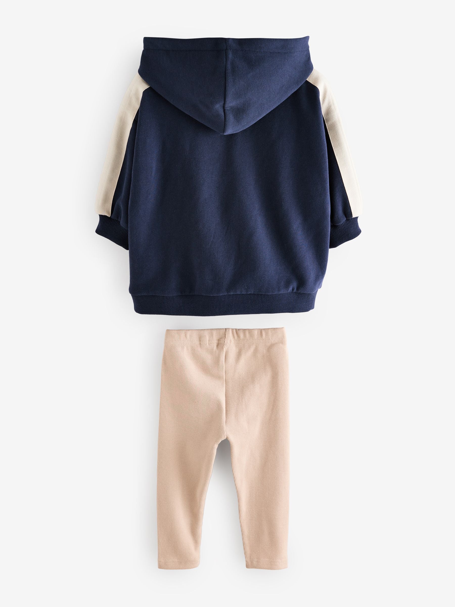 Navy Hoodie and Leggings Set (3mths-7yrs)