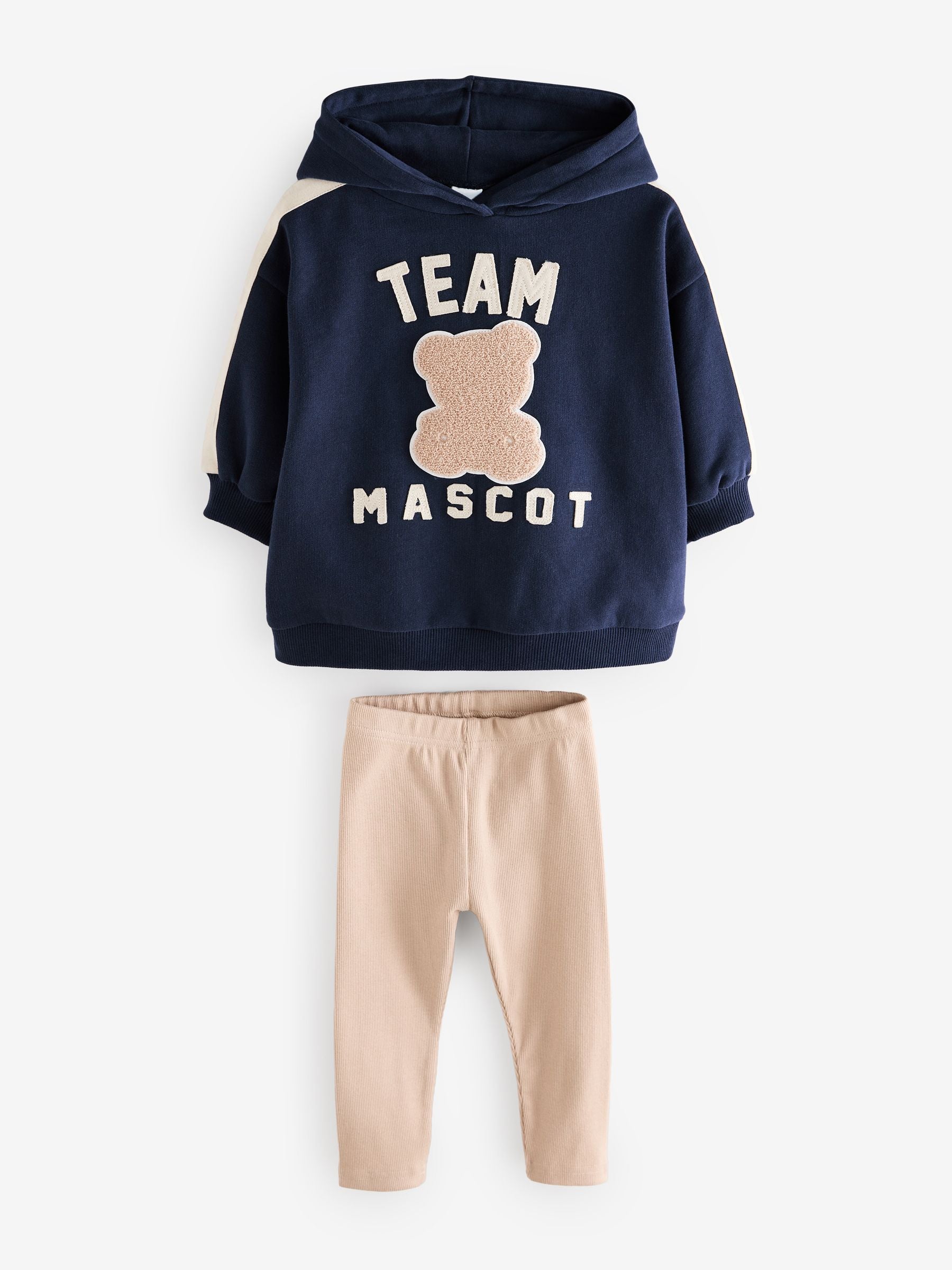 Navy Hoodie and Leggings Set (3mths-7yrs)