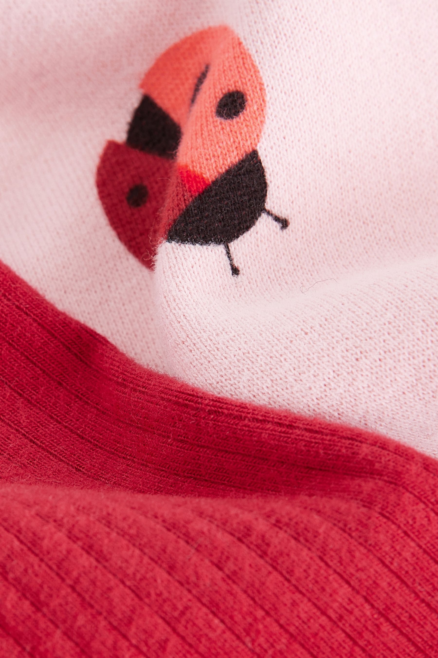 Pink/Red Ladybird Sweatshirt and Leggings Set (3mths-7yrs)