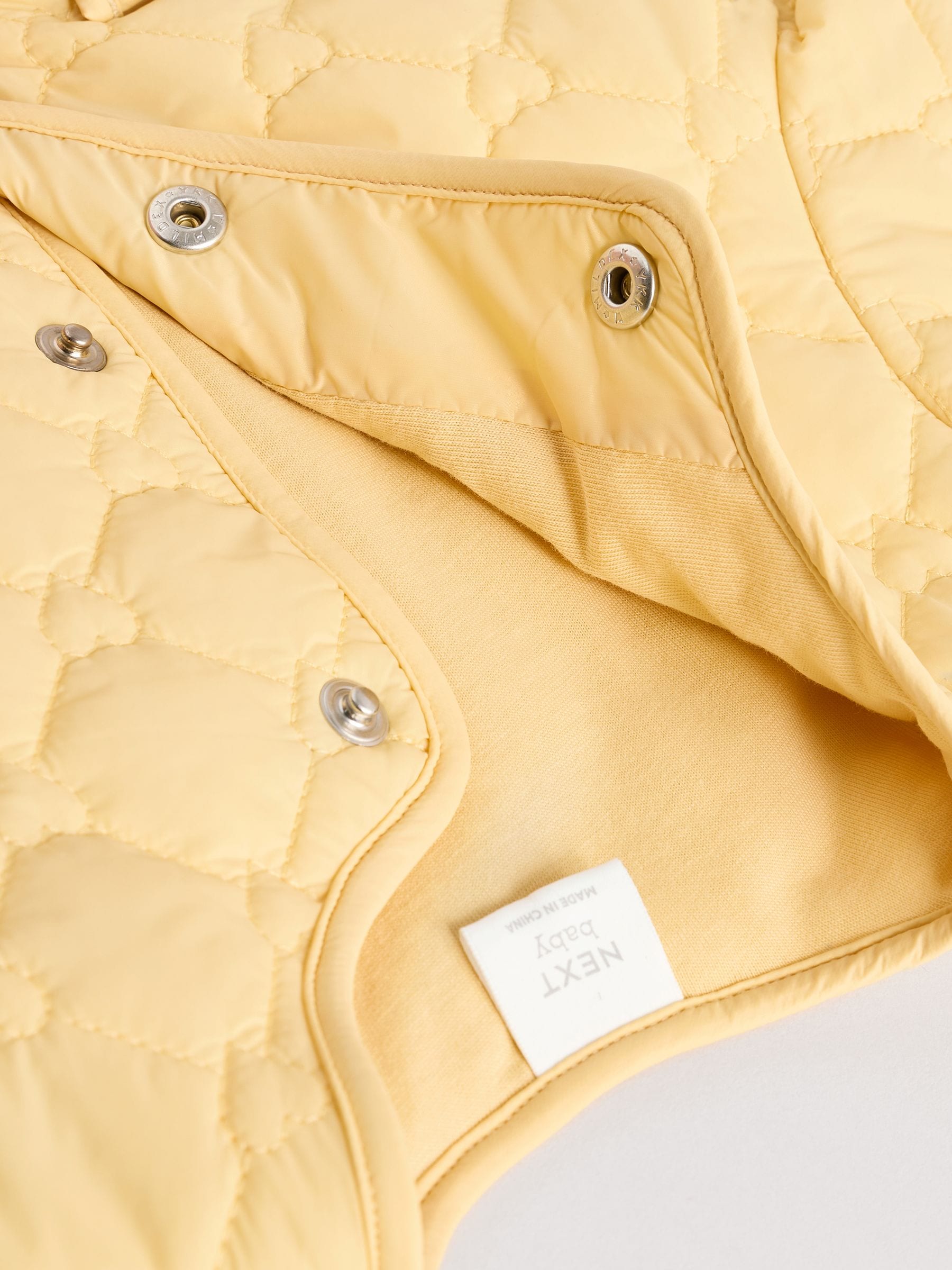 Yellow Quilted Baby Coat (0mths-2yrs)