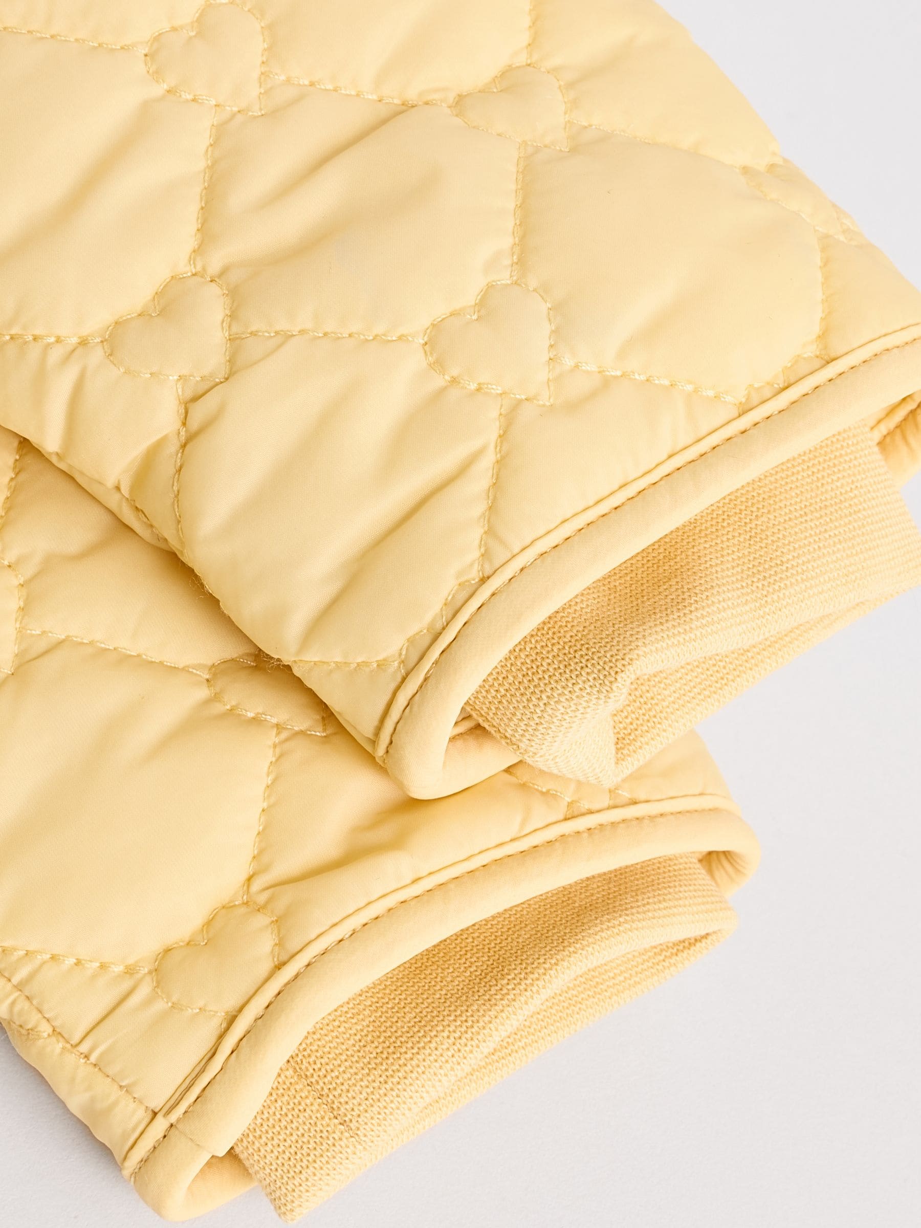 Yellow Quilted Baby Coat (0mths-2yrs)