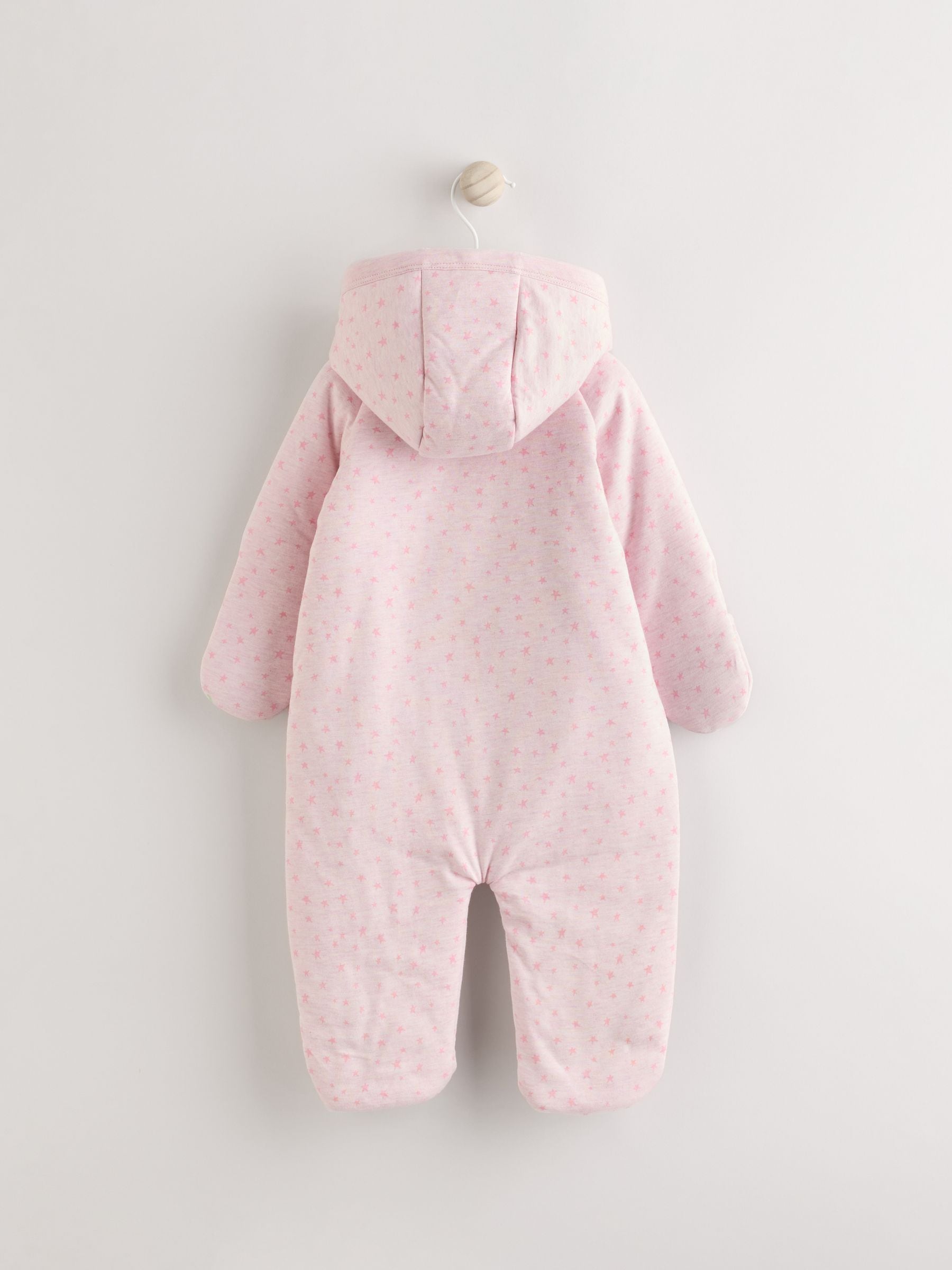 Pink Cosy Baby Jersey Wadded Wrap All-In-One (0-18mths)