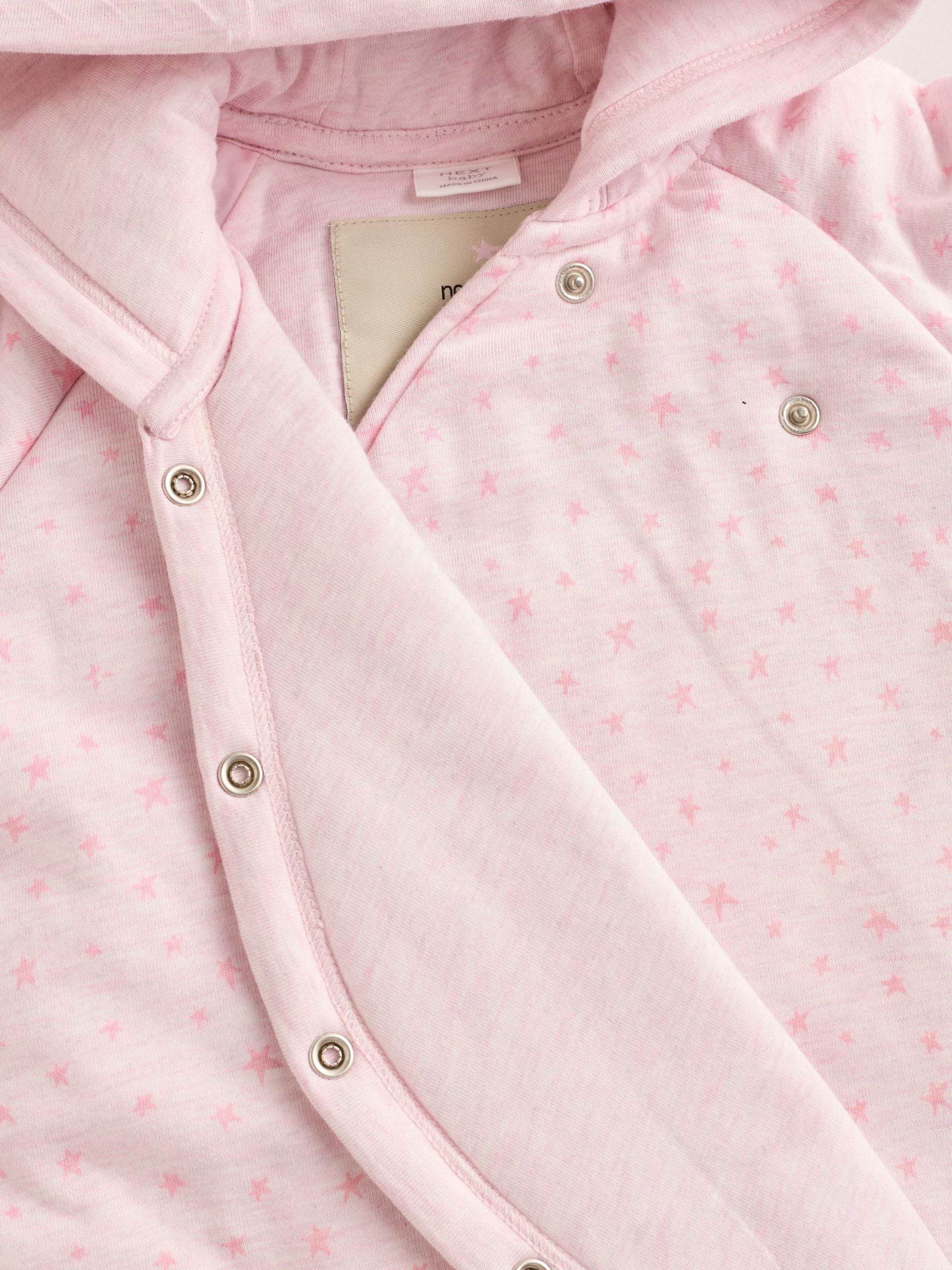 Pink Cosy Baby Jersey Wadded Wrap All-In-One (0-18mths)