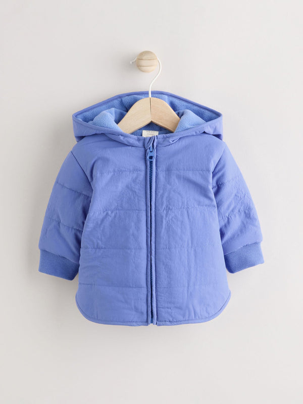 Mineral Blue Baby Puffer Coat (0mths-2yrs)