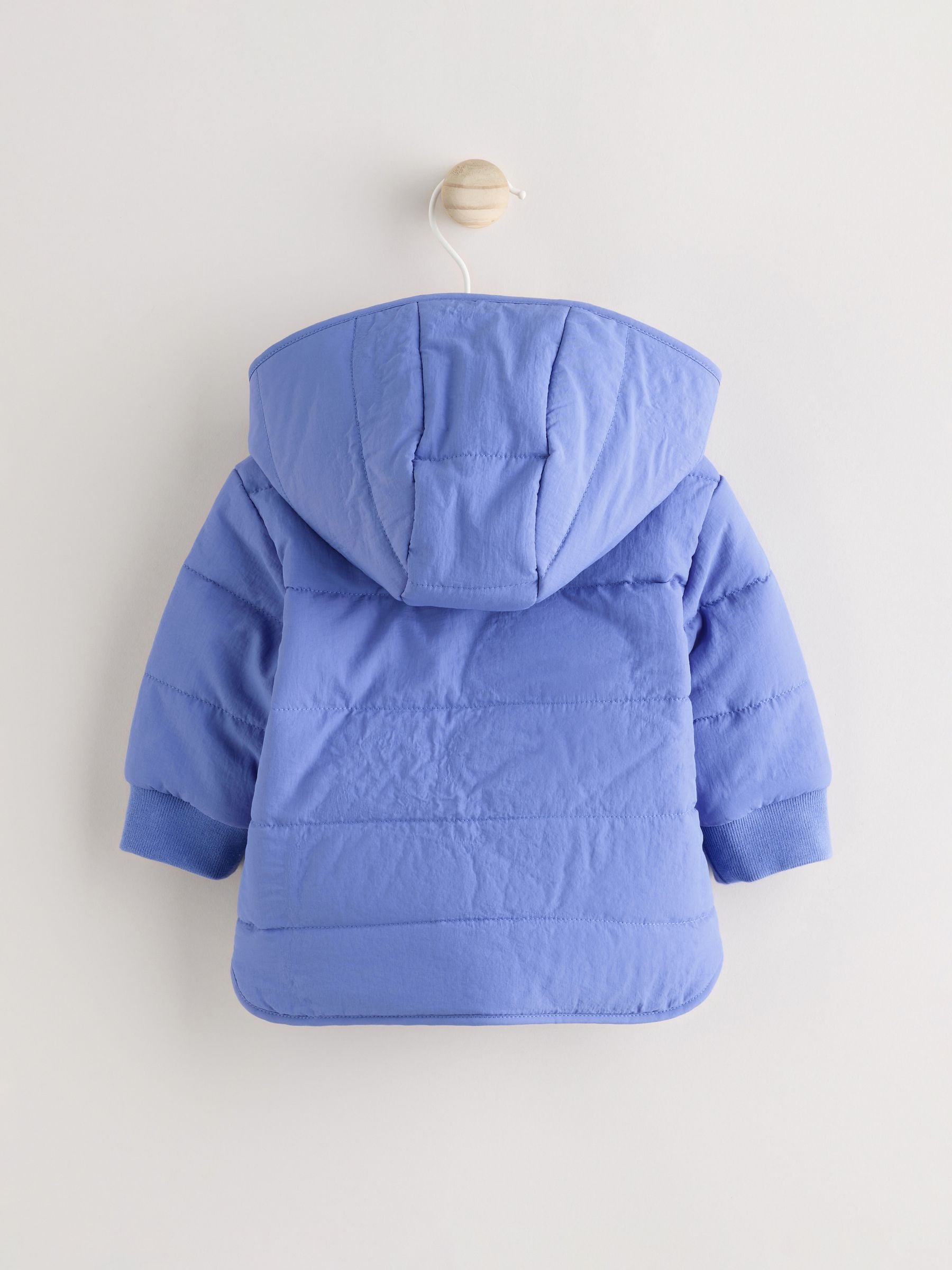 Mineral Blue Baby Puffer Coat (0mths-2yrs)