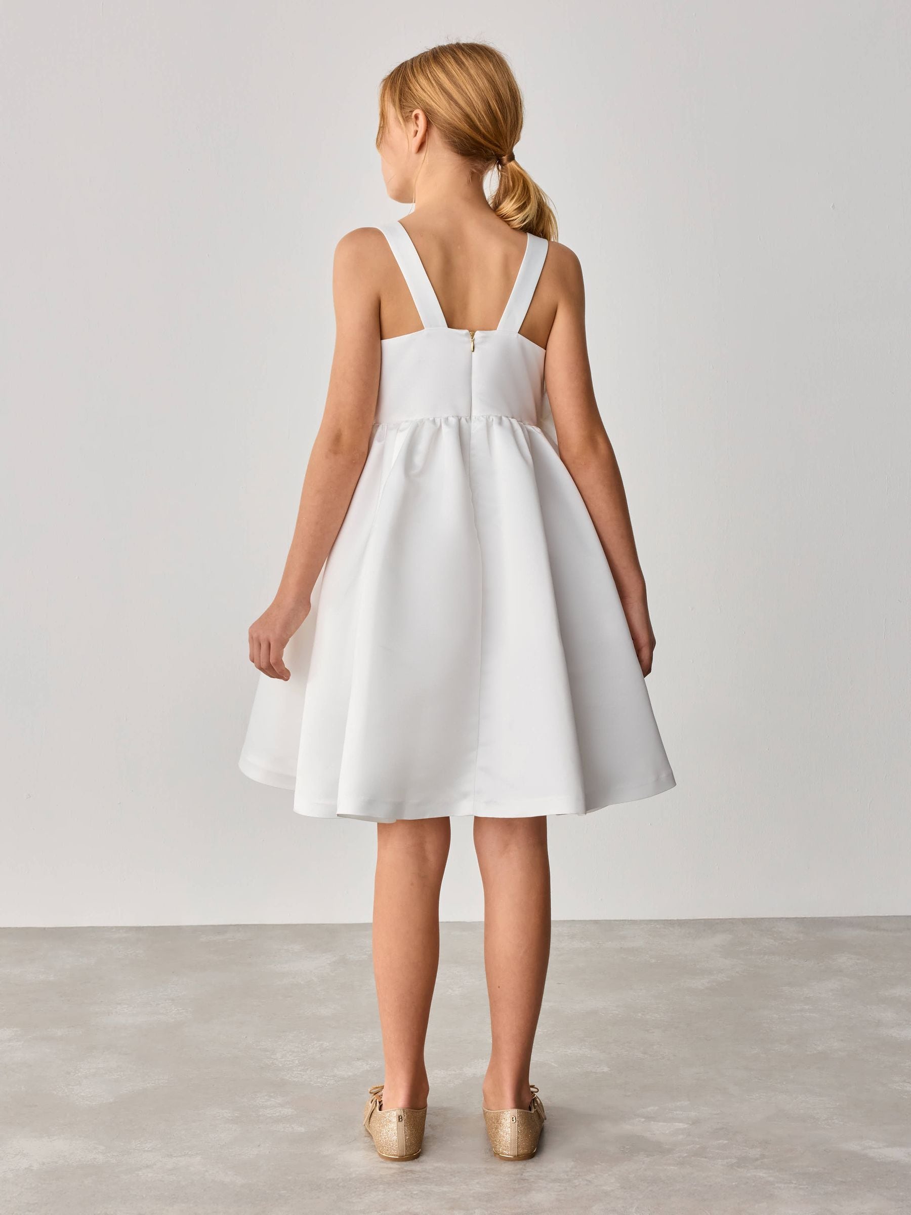 Baker by Ted Baker Satin Corsage Occasion Dress