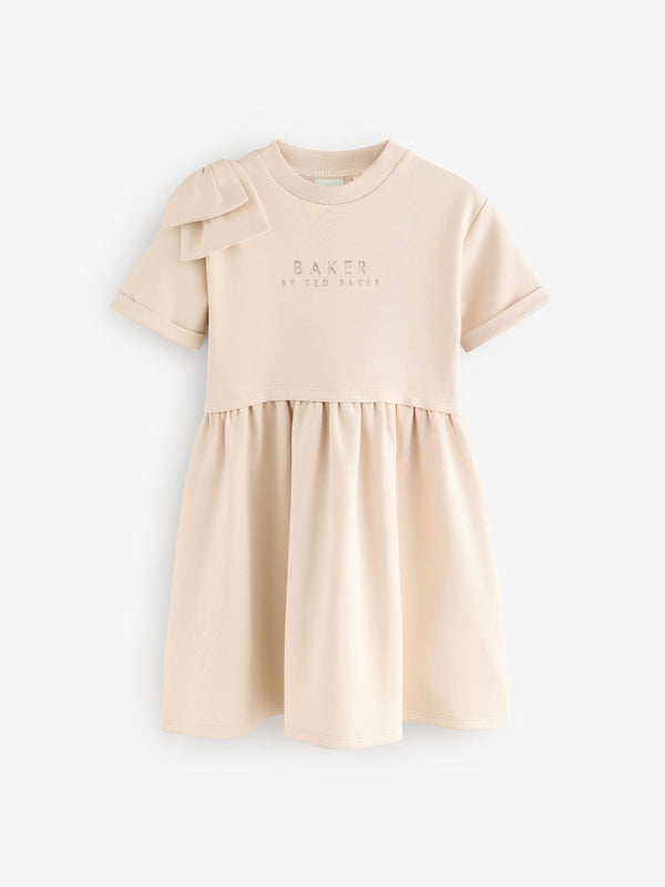 Baker by Ted Baker Shoulder Bow Sweat Dress