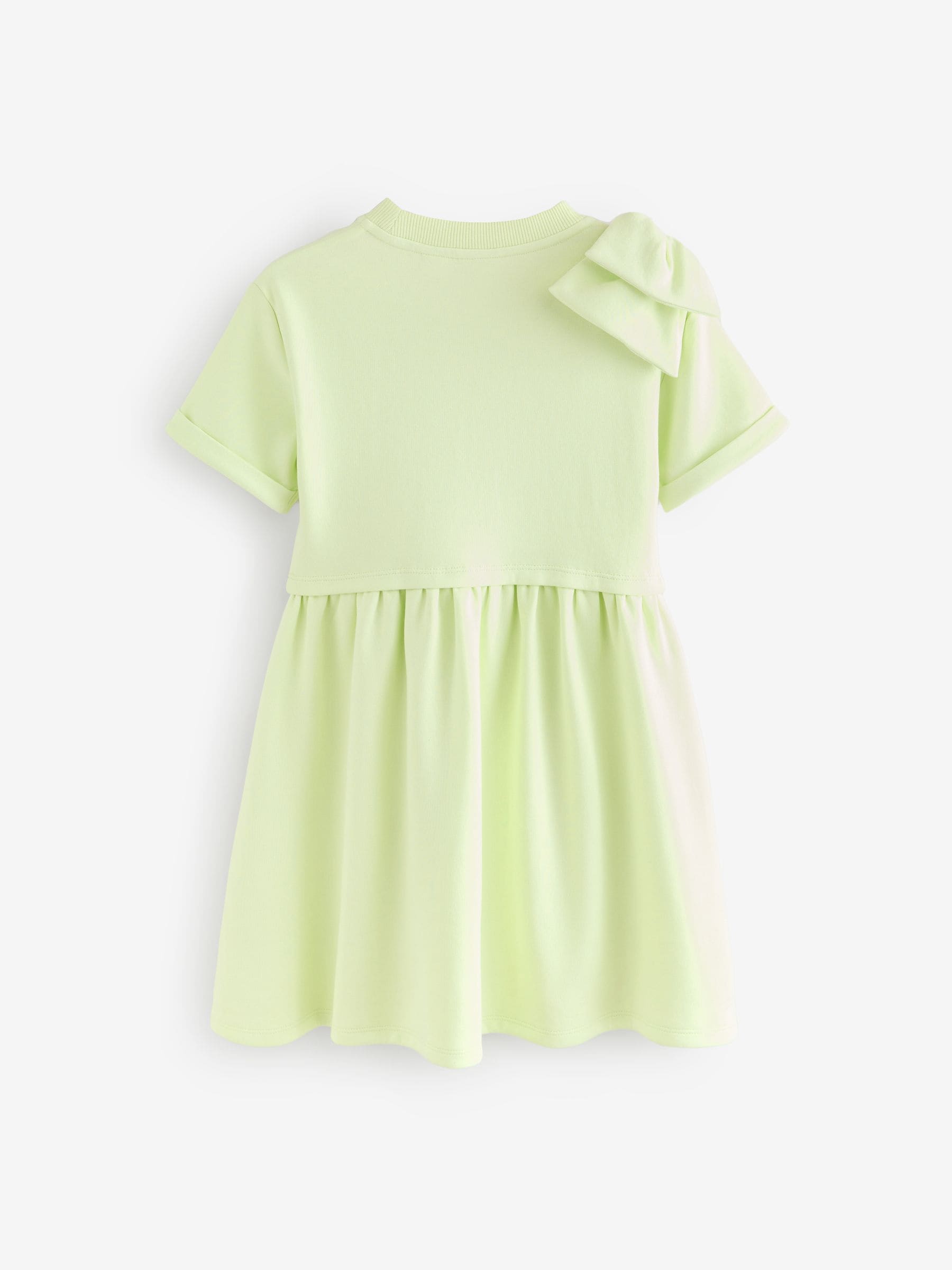 Baker by Ted Baker Shoulder Bow Sweat Dress