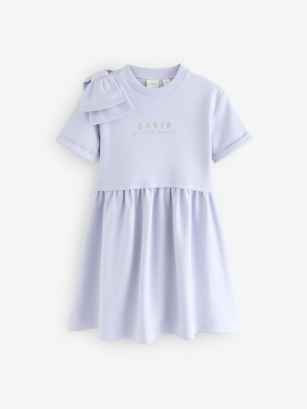 Baker by Ted Baker Shoulder Bow Sweat Dress