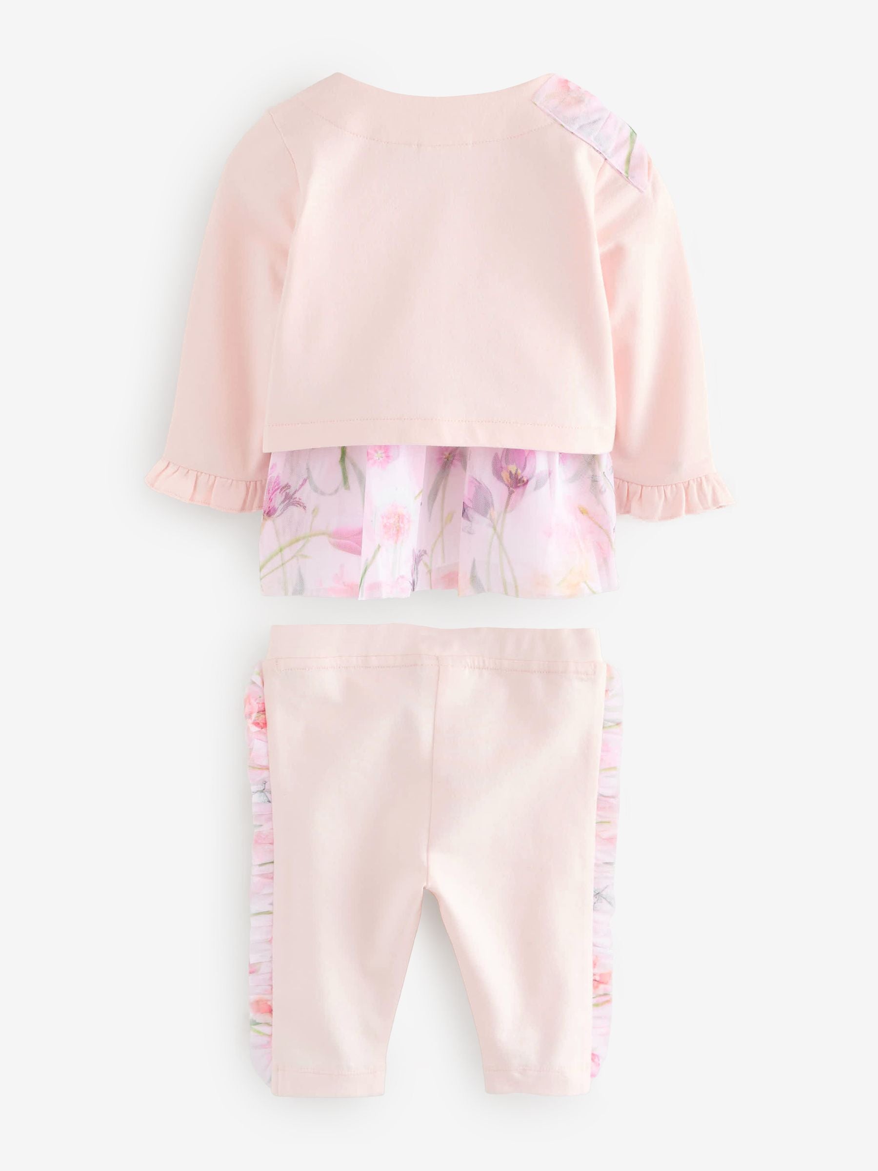 Baker by Ted Baker Pink Cardigan Set 3 Piece