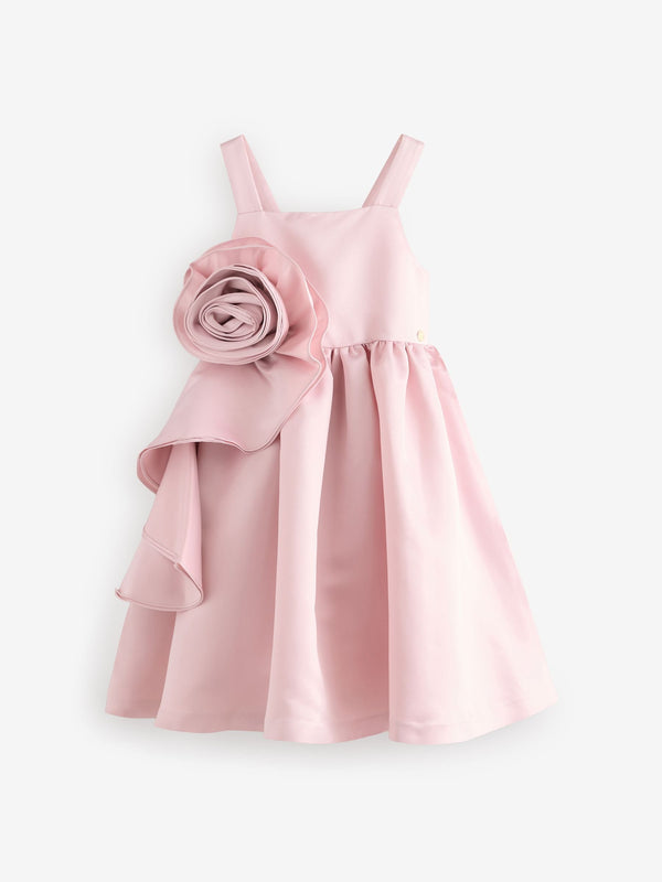 Baker by Ted Baker Satin Corsage Occasion Dress