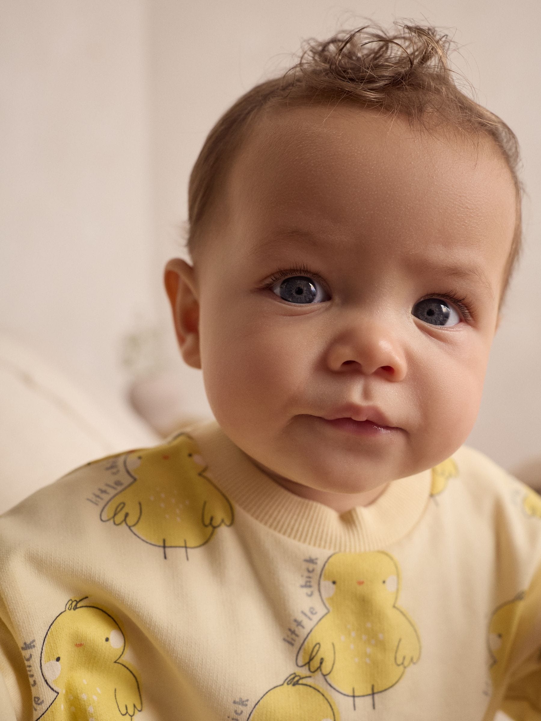 Yellow Chick 100% Cotton Sweatshirt and Joggers Baby 2 Piece Set (0mths-2yrs)