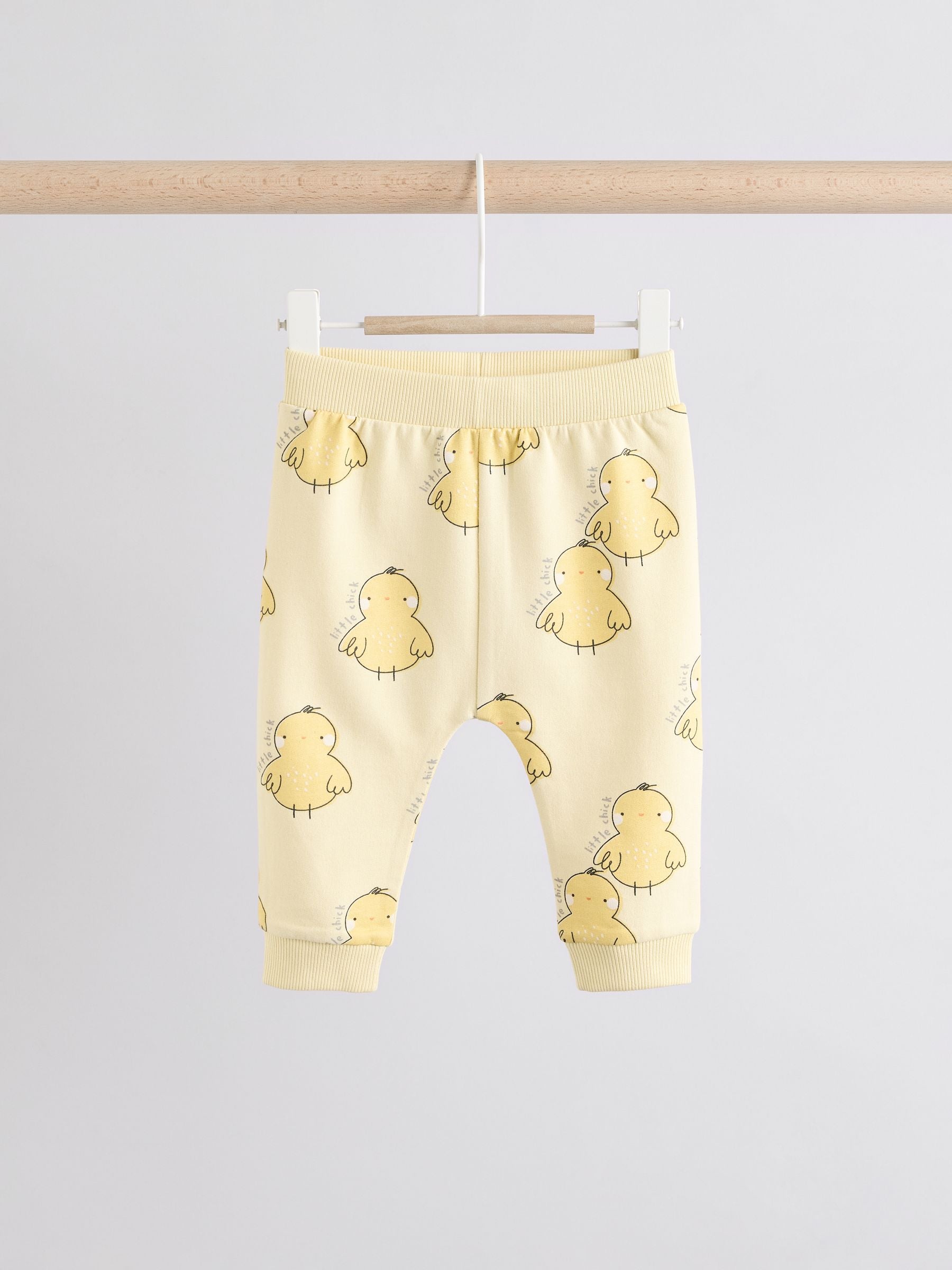 Yellow Chick 100% Cotton Sweatshirt and Joggers Baby 2 Piece Set (0mths-2yrs)