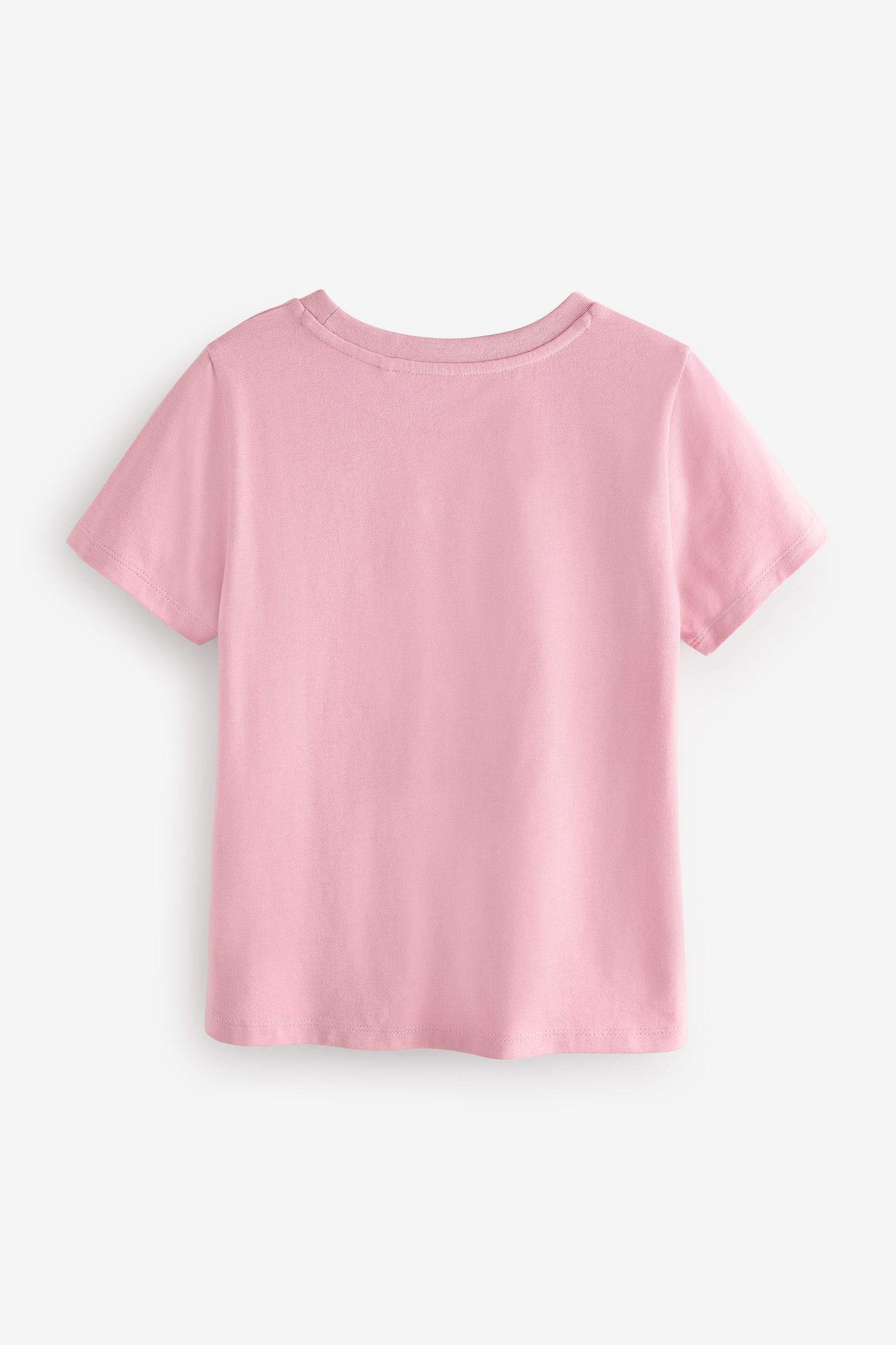 Pink 100% Cotton T-Shirt (3-16yrs)