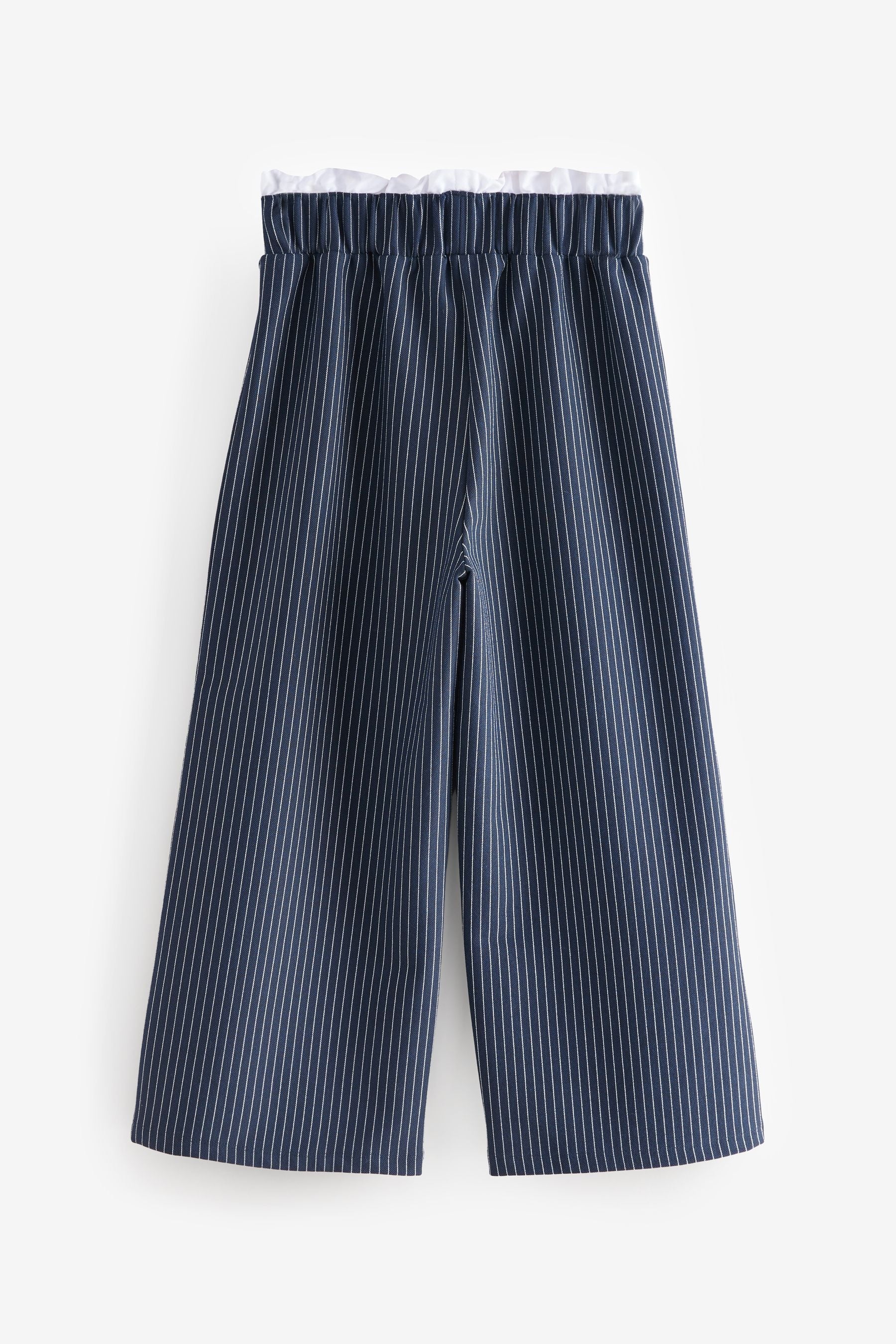 Navy/White Pinstripe Trousers (3-16yrs)