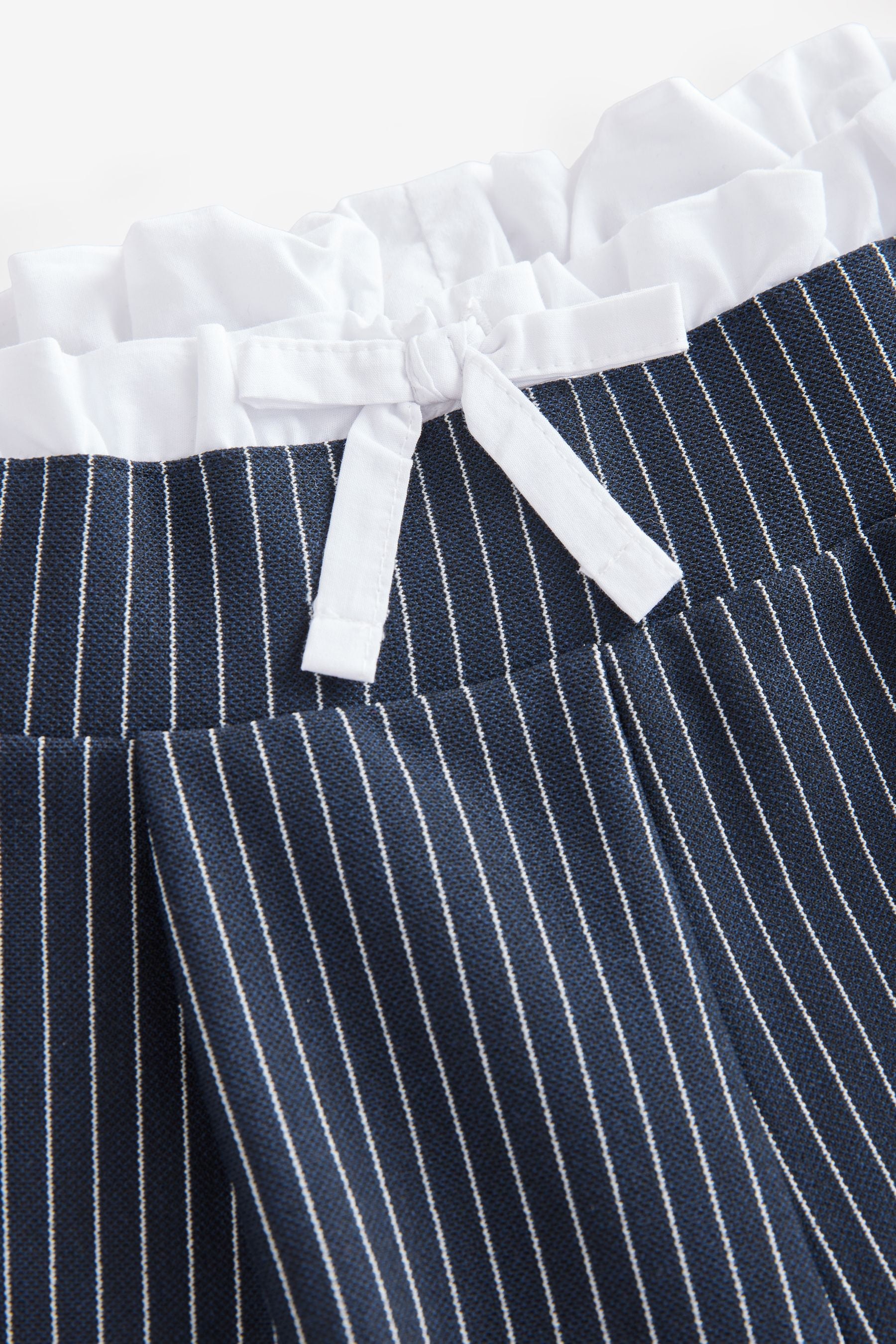 Navy/White Pinstripe Trousers (3-16yrs)