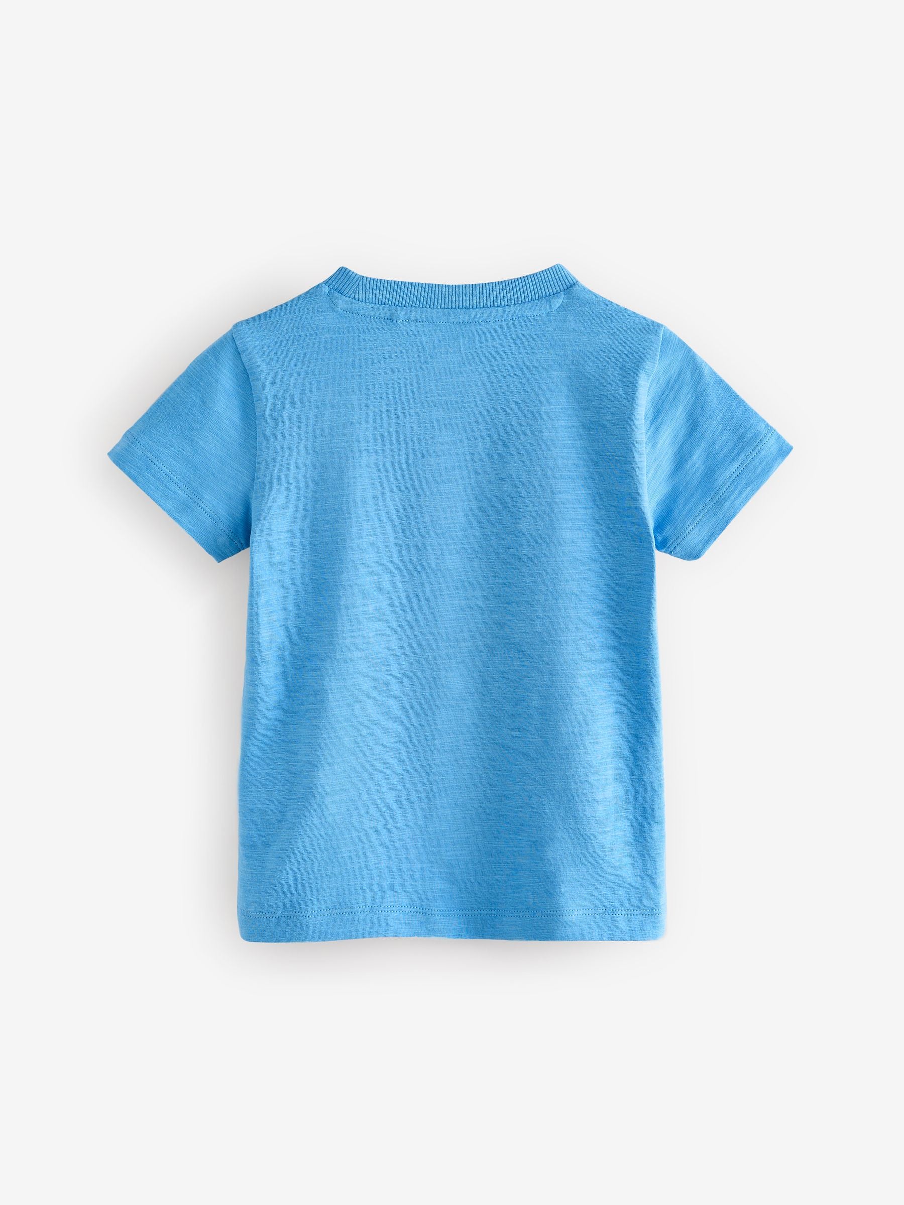 Blue Boats Short Sleeve 100% Cotton T-Shirts 3 Pack (3mths-7yrs)