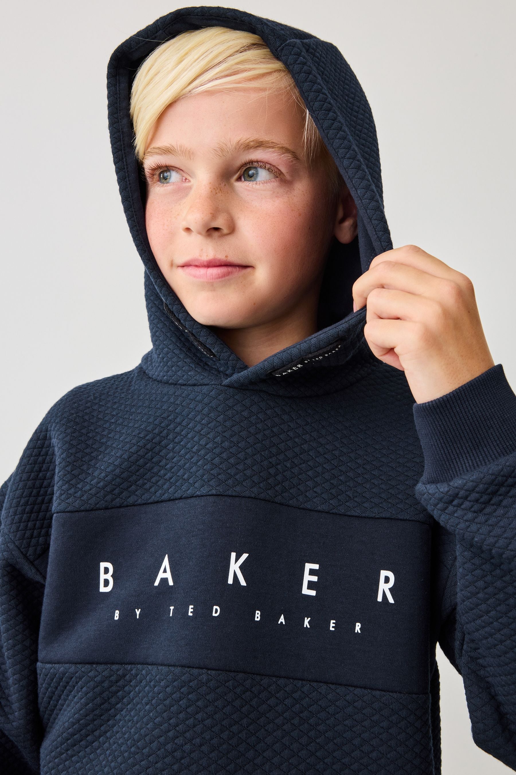 Baker by Ted Baker Textured Hoodie