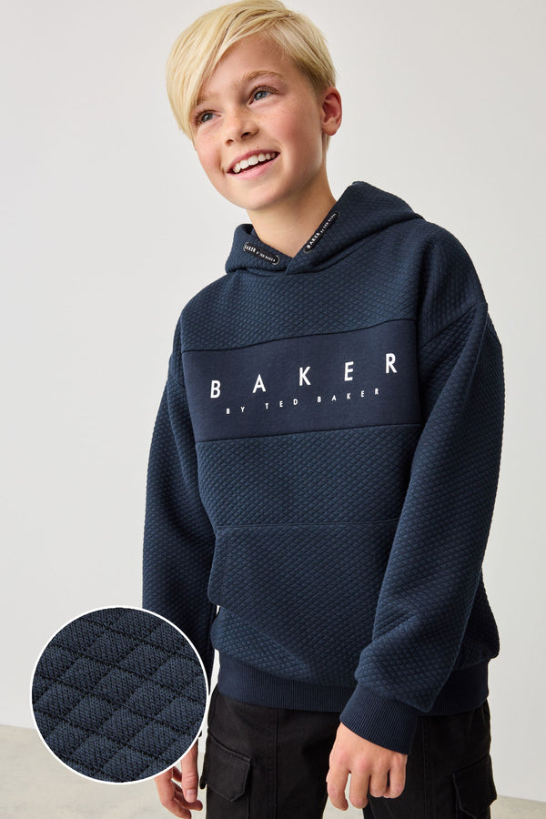 Baker by Ted Baker Textured Hoodie