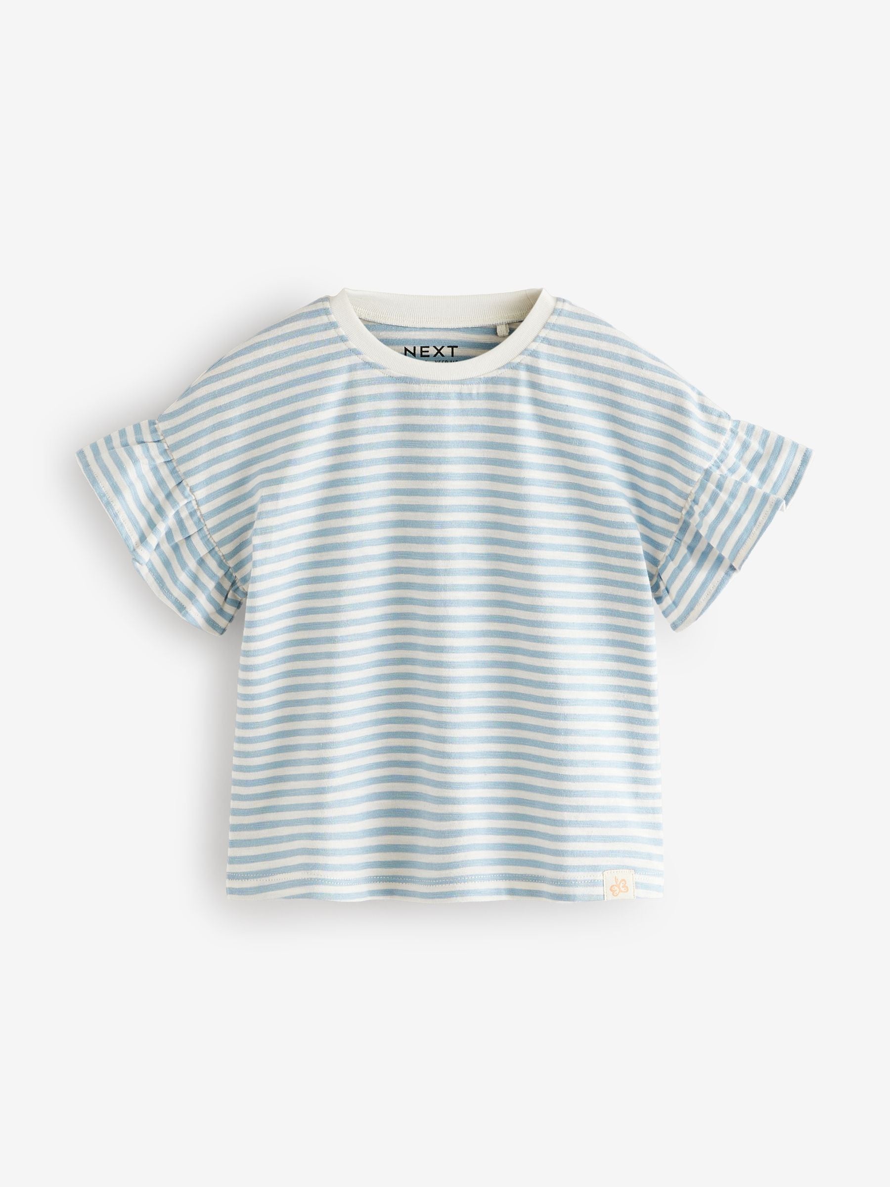 Blue Short Sleeve T-Shirt 4 Pack (3mths-7yrs)