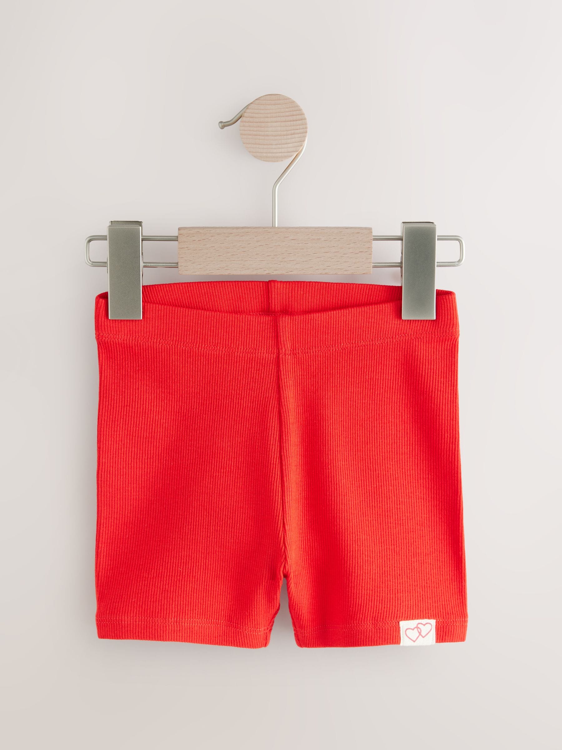 Red Cycle Shorts 3 Pack (3mths-7yrs)