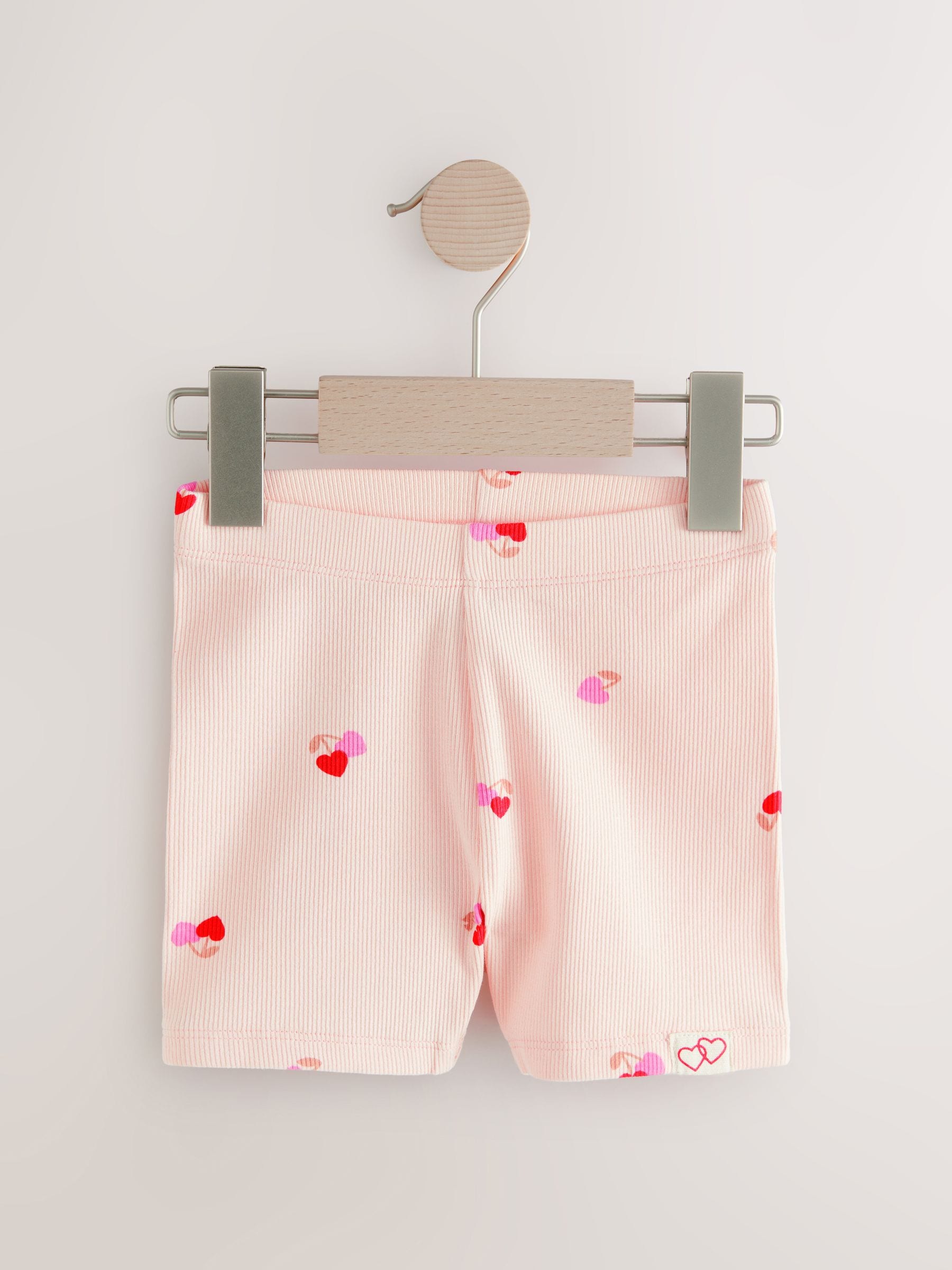 Red Cycle Shorts 3 Pack (3mths-7yrs)