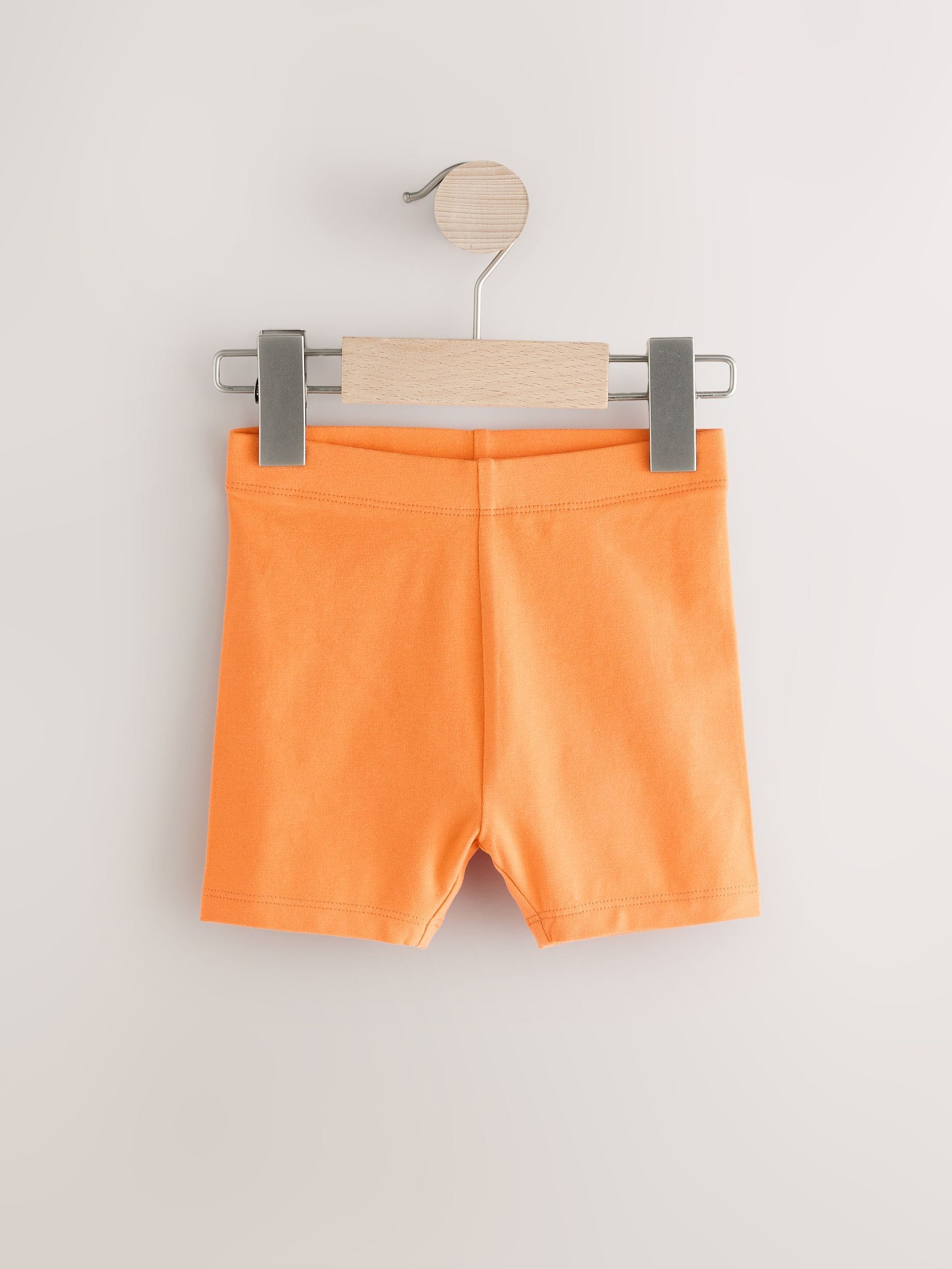 Orange Cycle Shorts 4 Pack (3mths-7yrs)