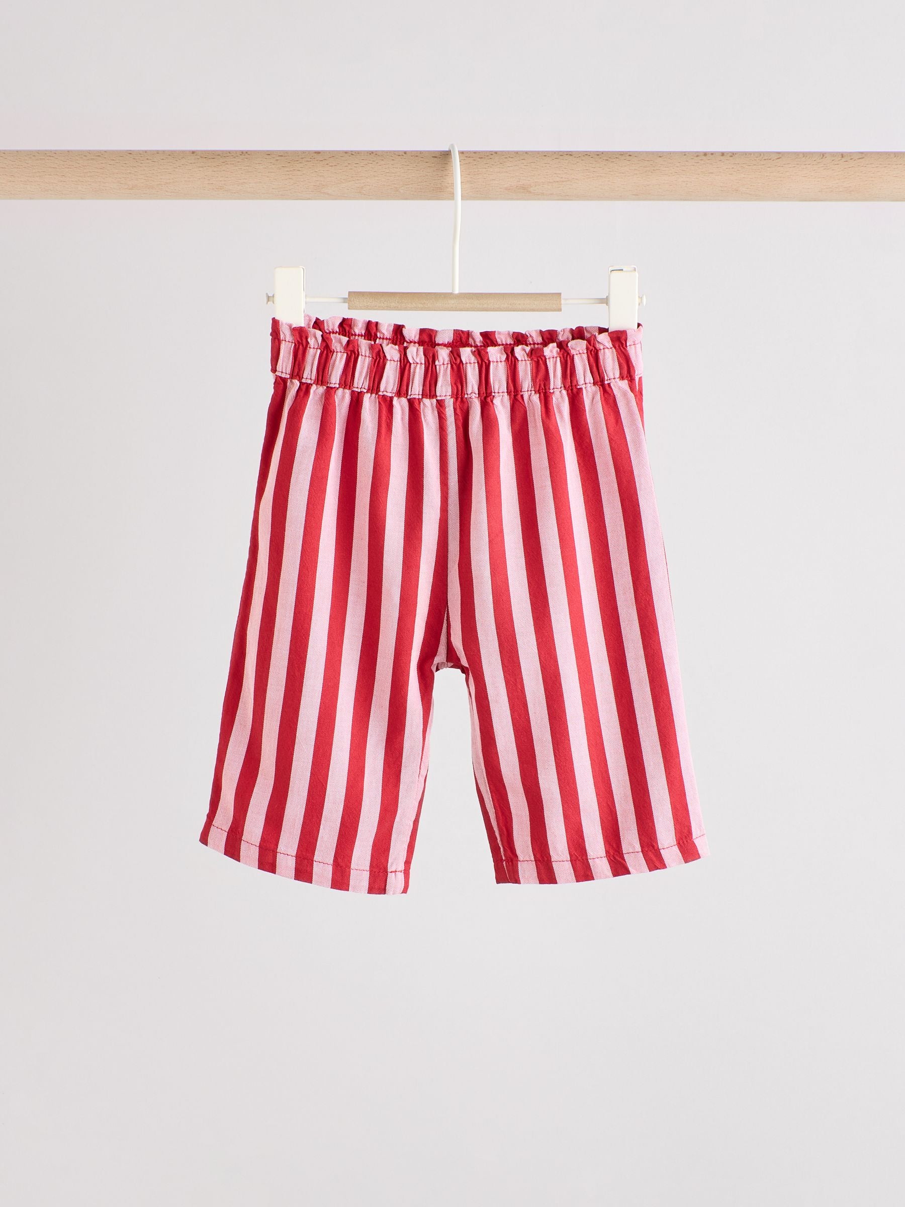 Red/White Stripe & Hearts 100% Cotton Baby Sweat Top & Trousers Set 2 Piece