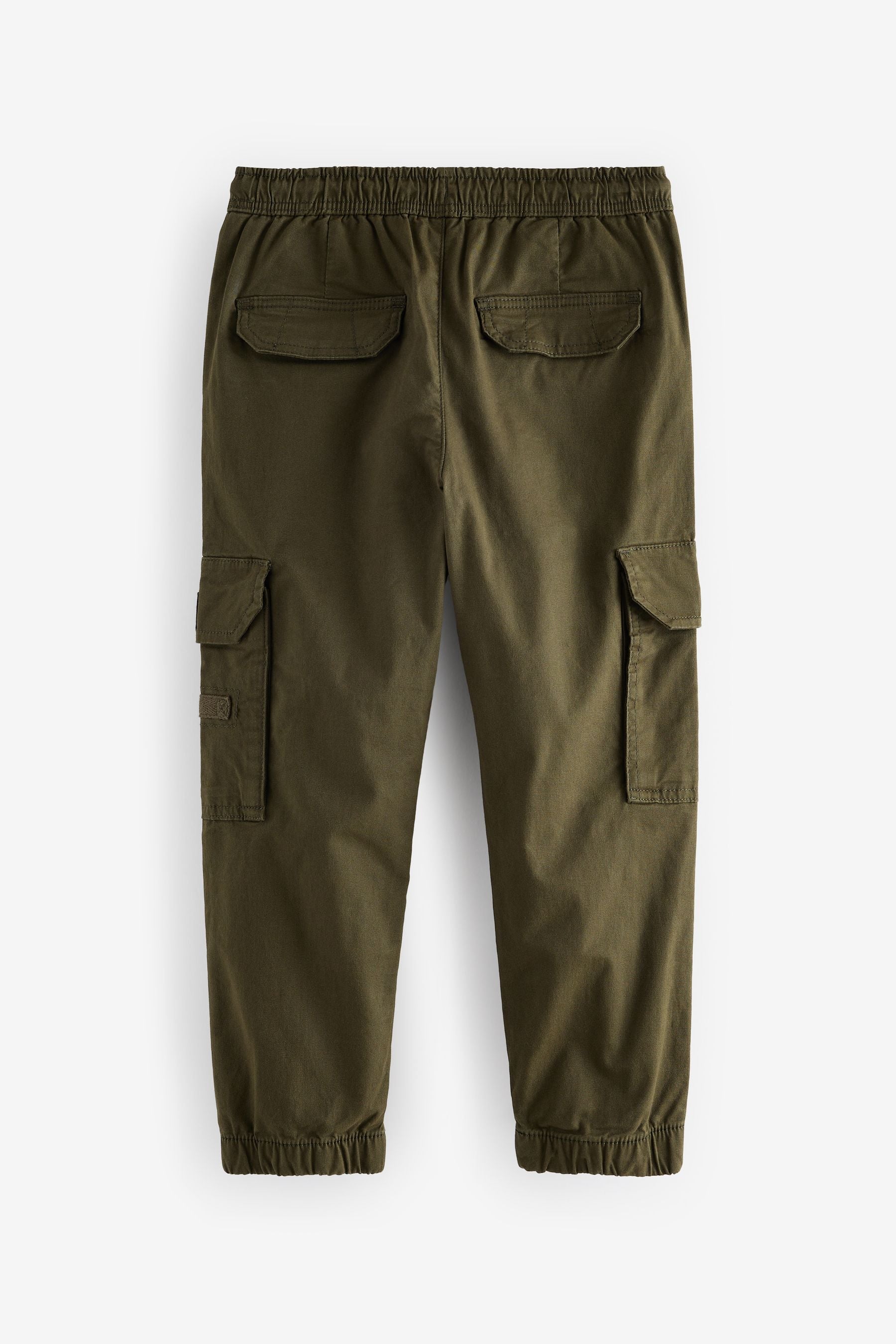 Black/Khaki Green Cargo Trousers 2 Pack (3-16yrs)