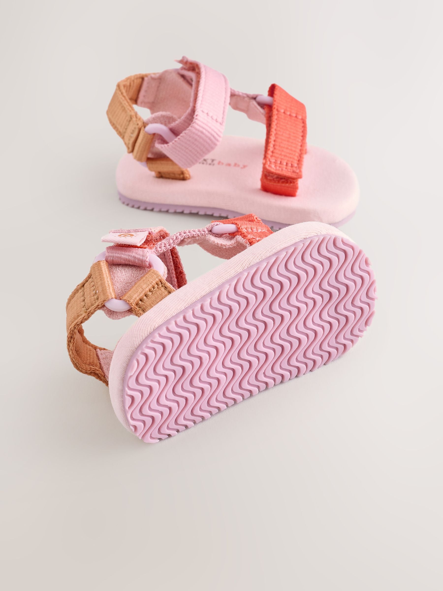 Multi Colourblock Baby Trekker Sandals (0-24mths)