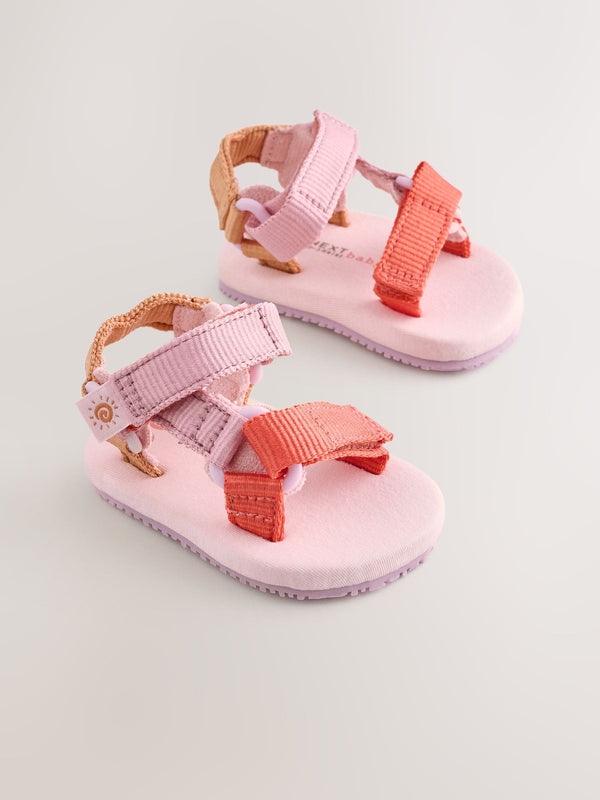 Multi Colourblock Baby Trekker Sandals (0-24mths)