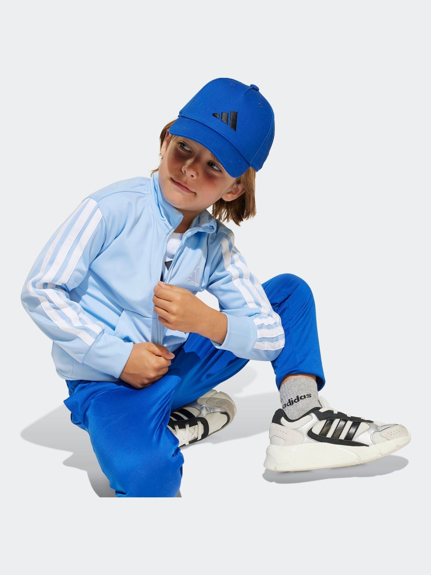 adidas Blue Tracksuit