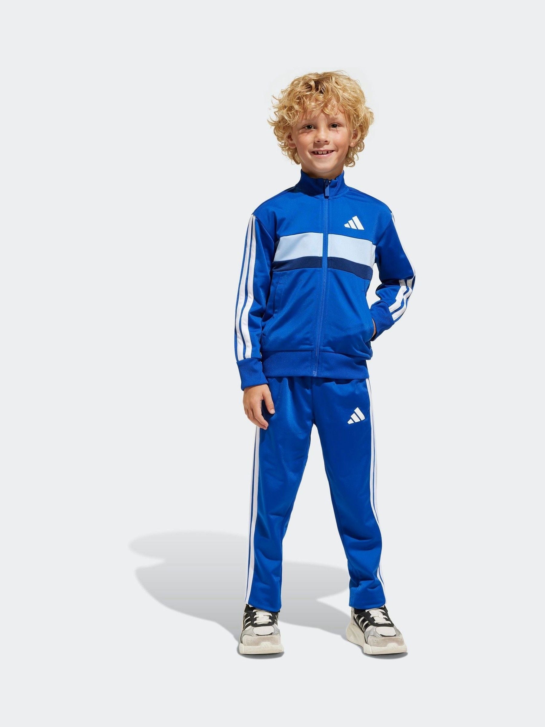 adidas Blue Tracksuit