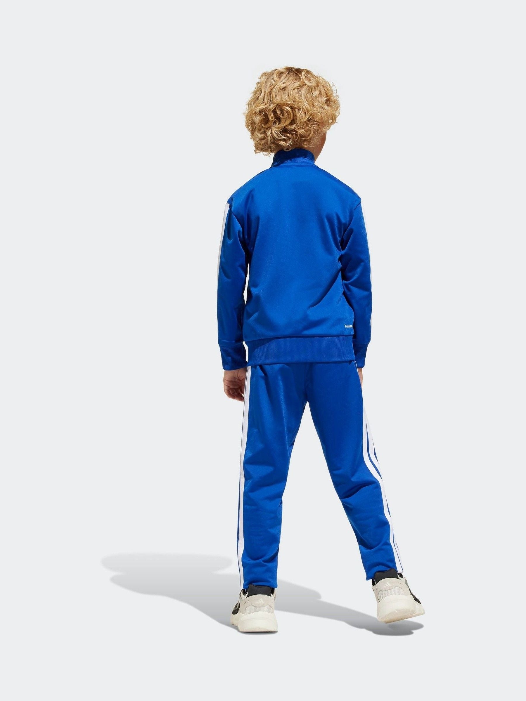 adidas Blue Tracksuit