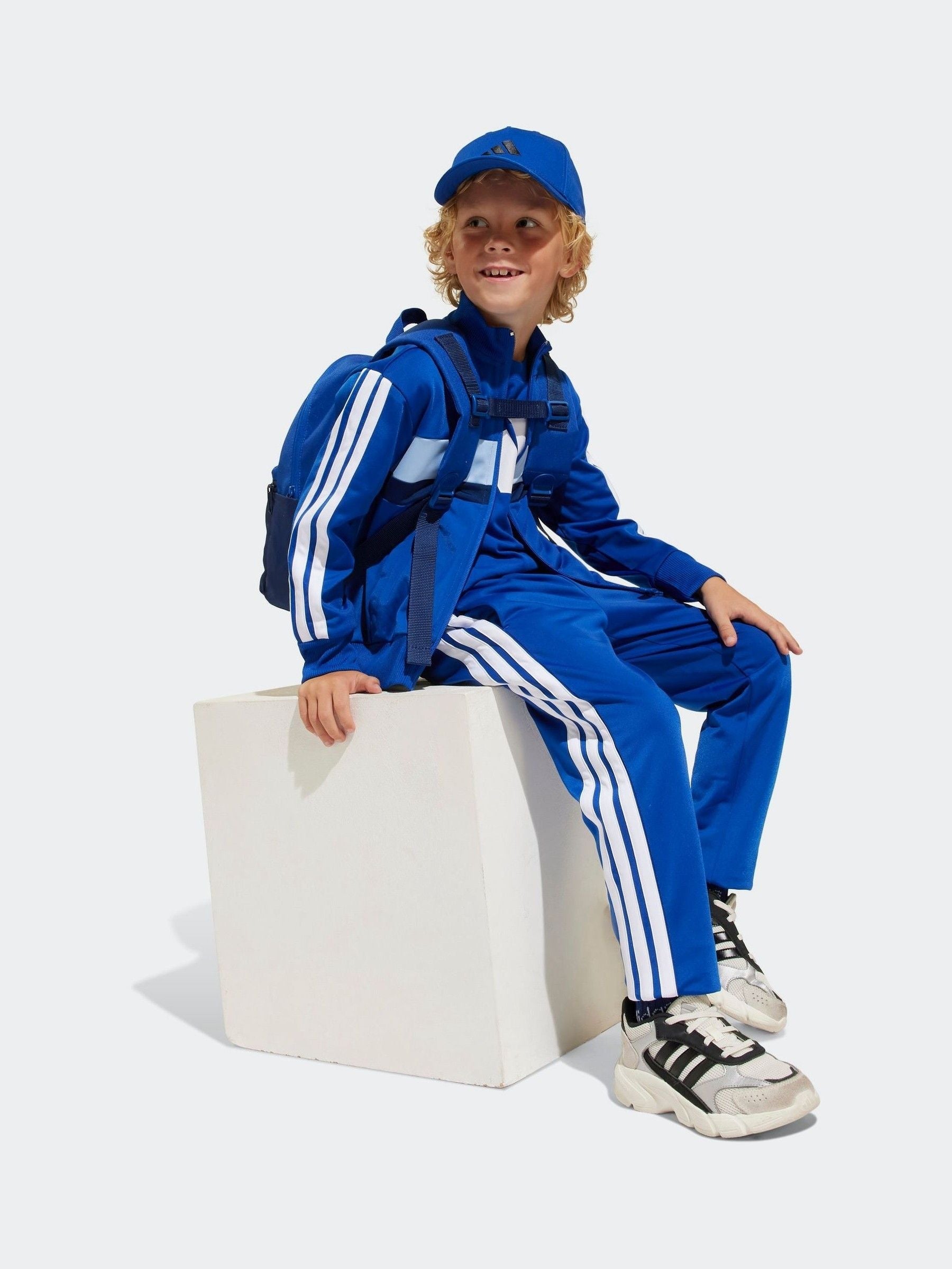 adidas Blue Tracksuit