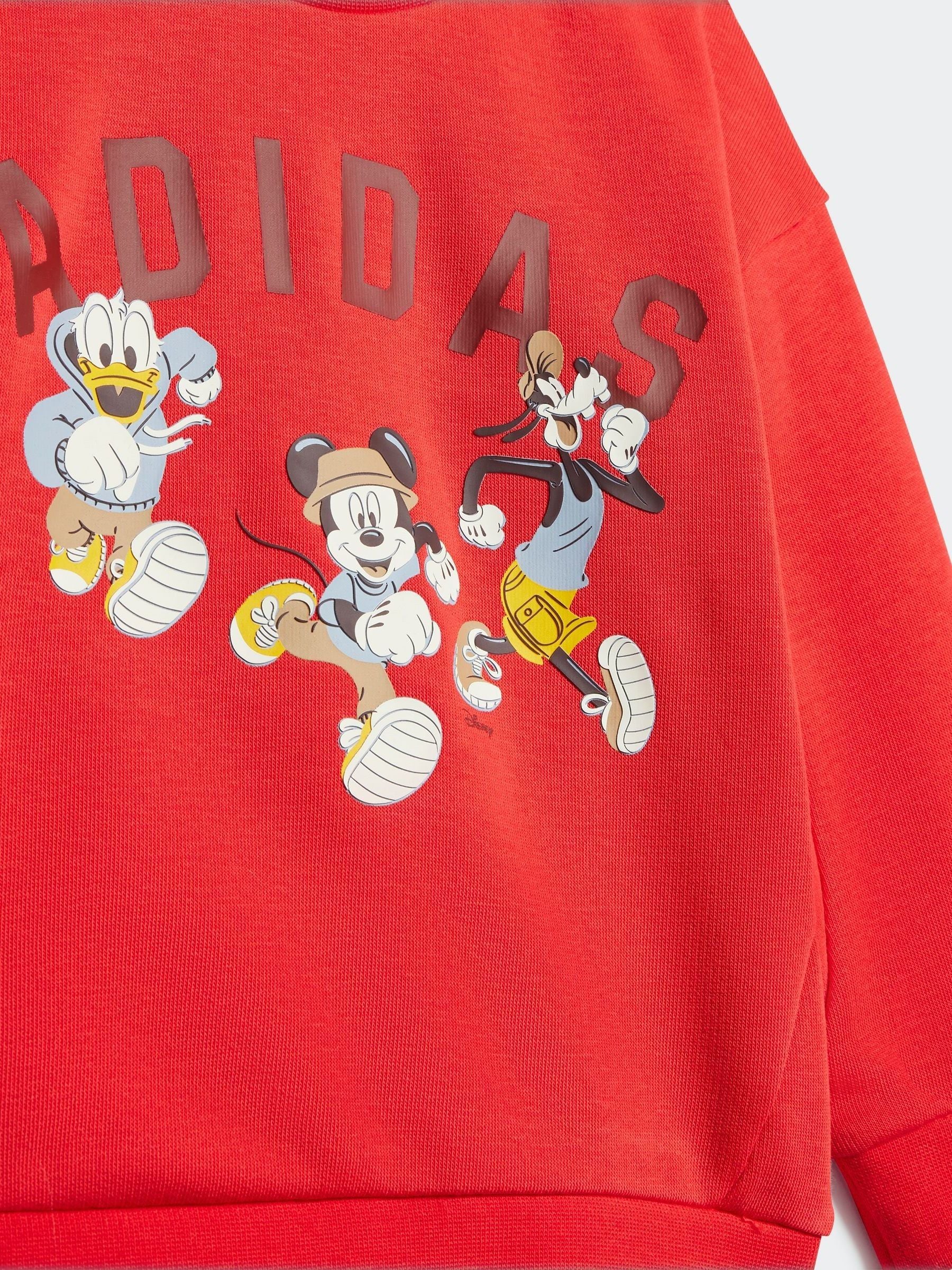 adidas Red Disney Mickey Mouse Tracksuit